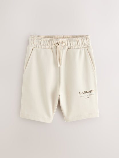 Dsiney Kidz - smALLSAINTS Neutral Underground Sweat Shorts image 6