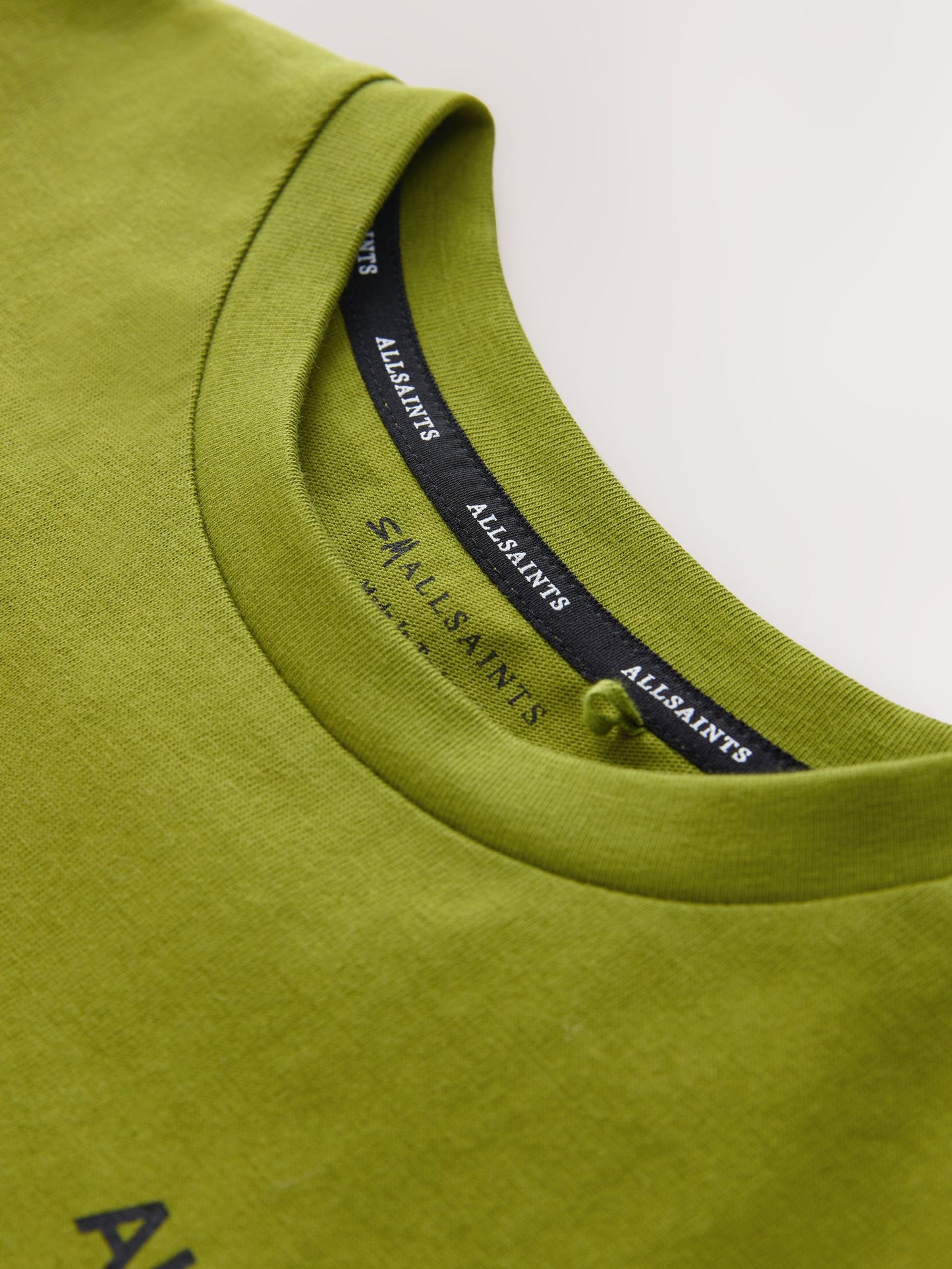 Dsiney Kidz - smALLSAINTS Green Oversized Underground Crew Neck Cotton T-Shirt image 7
