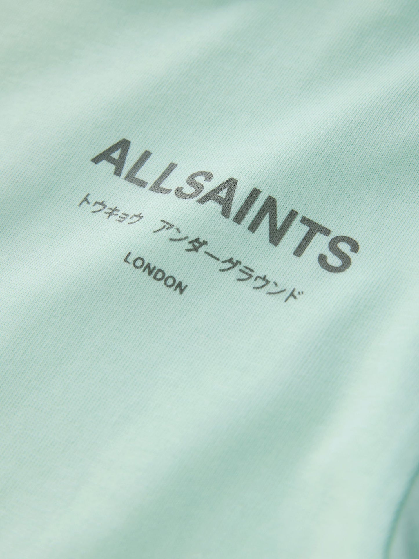 Dsiney Kidz - smALLSAINTS Mint Green Oversized Underground Crew Neck Cotton T-Shirt image 8