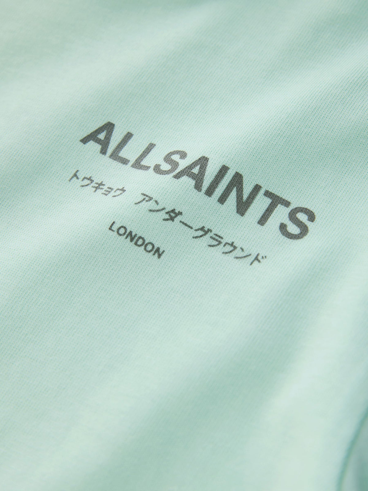 Dsiney Kidz - smALLSAINTS Mint Green Oversized Underground Crew Neck Cotton T-Shirt image 8