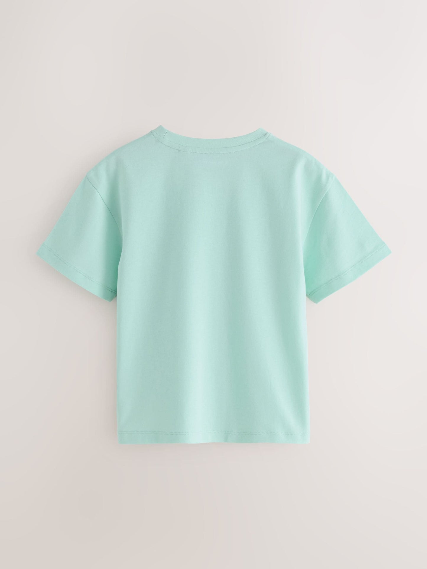 Dsiney Kidz - smALLSAINTS Green/Blue Logo Crew Relaxed T-Shirts 3 Pack image 3