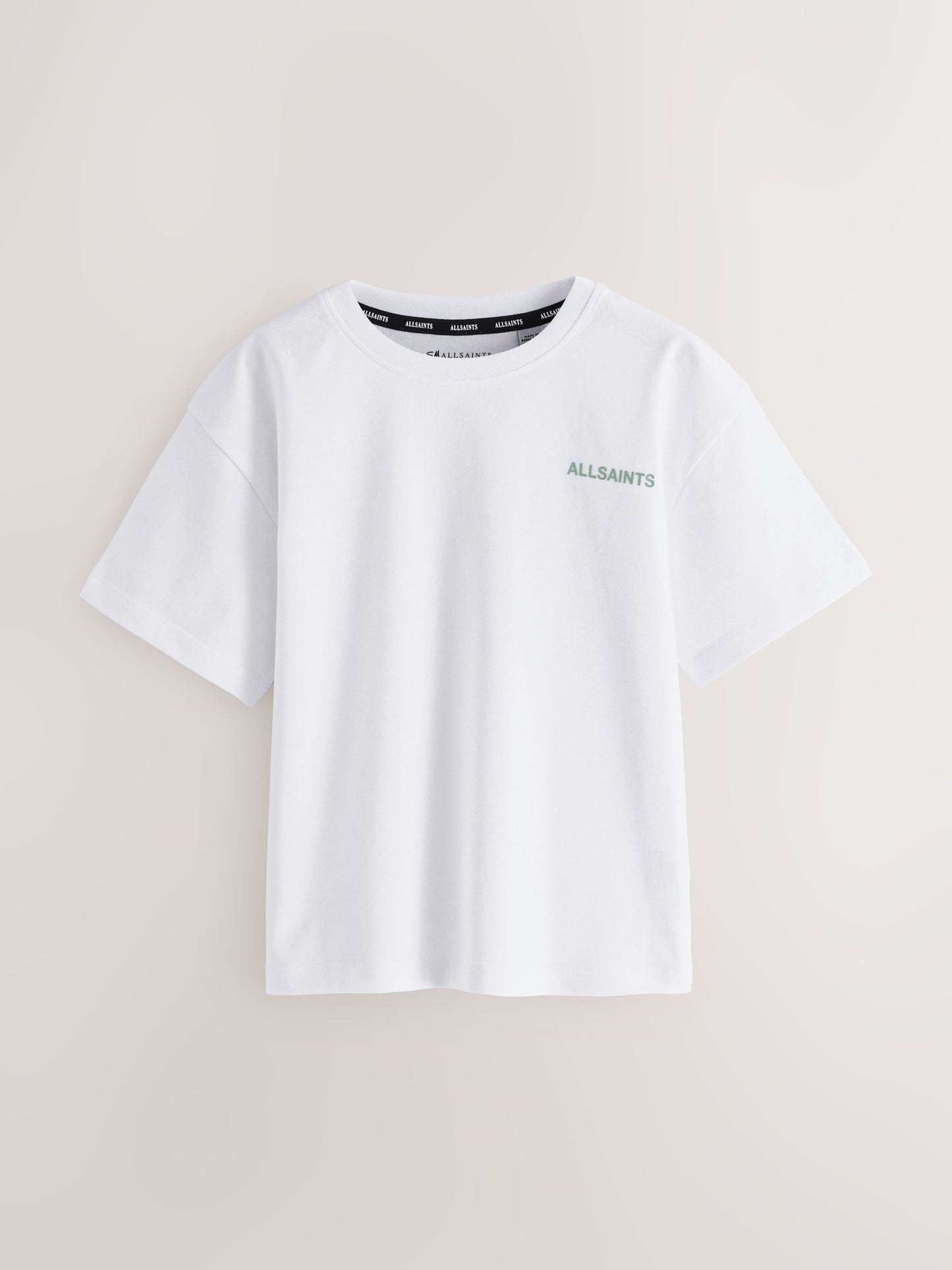 Dsiney Kidz - smALLSAINTS Green/Blue Logo Crew Relaxed T-Shirts 3 Pack image 5