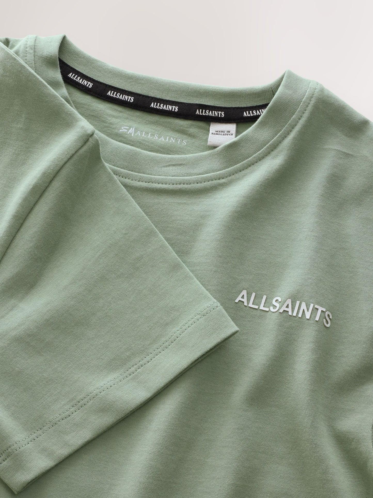 Dsiney Kidz - smALLSAINTS Green/Blue Logo Crew Relaxed T-Shirts 3 Pack image 7