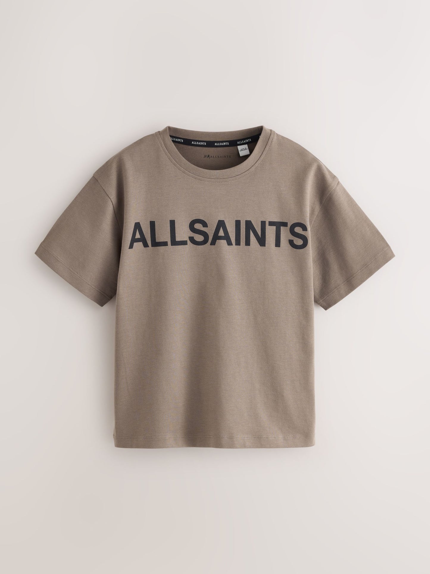 Dsiney Kidz - smALLSAINTS Black/Brown Logo Crew Neck Relaxed T-Shirts 3 Pack image 3