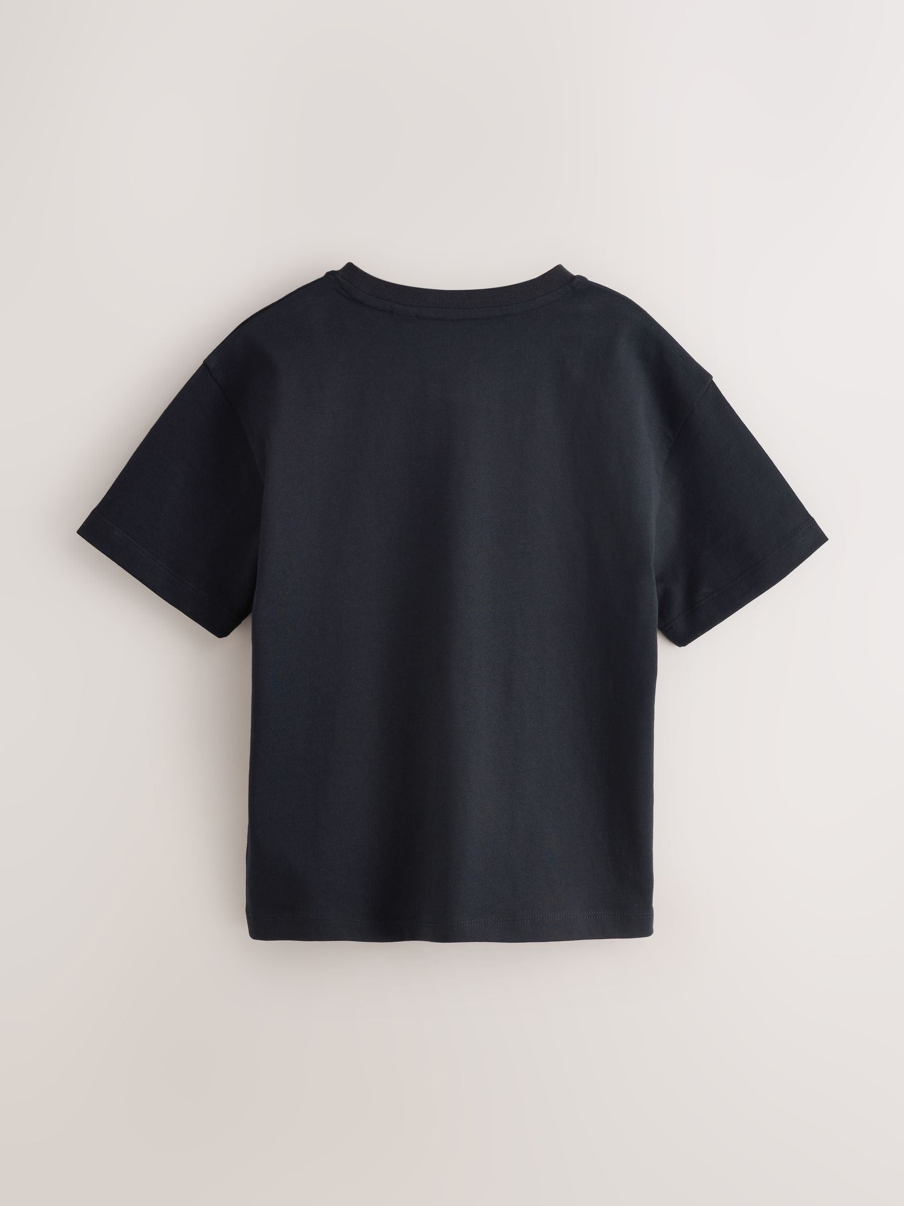 Dsiney Kidz - smALLSAINTS Black/Brown Logo Crew Neck Relaxed T-Shirts 3 Pack image 5