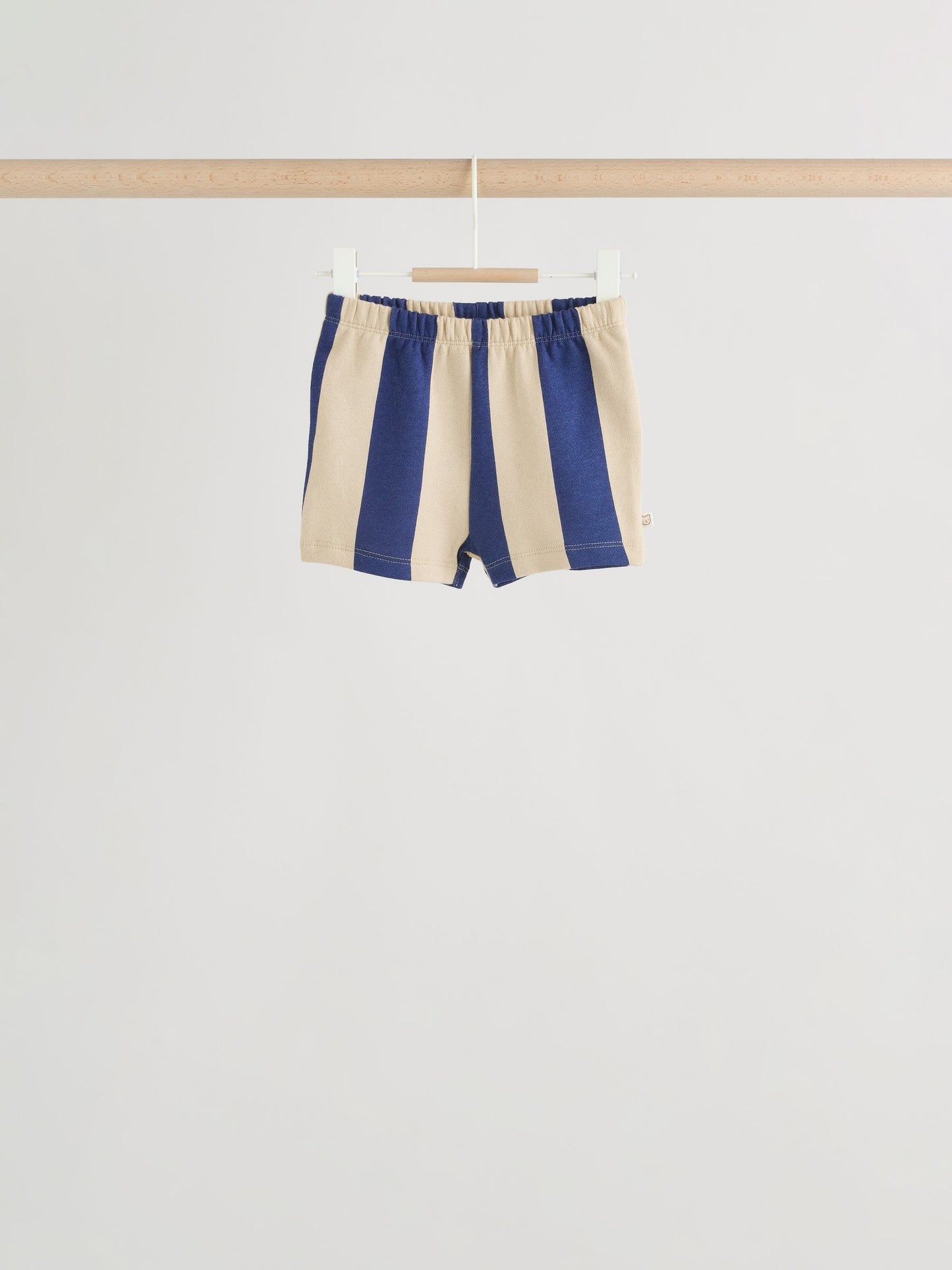Blue/Rust Stripe Sweatshirt and Shorts 4 Piece Baby Set (0mths-2yrs) image 5