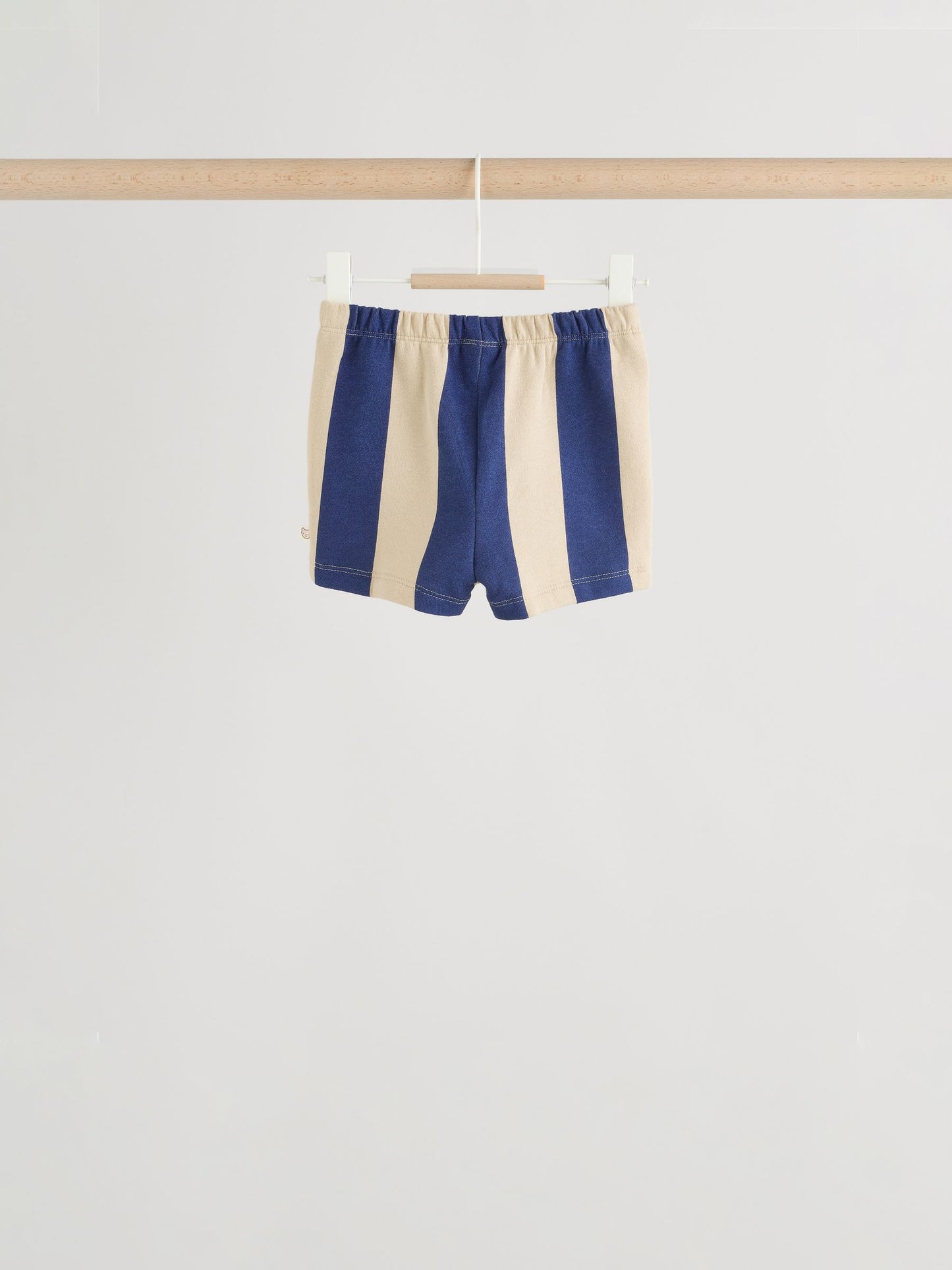 Blue/Rust Stripe Sweatshirt and Shorts 4 Piece Baby Set (0mths-2yrs) image 6