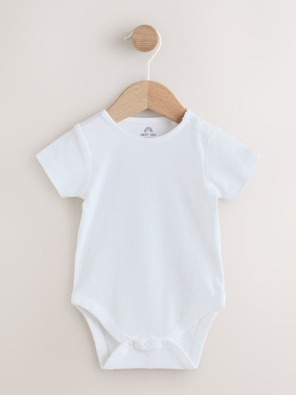 Blue Check Woven Dungaree and Bodysuit Set (0mths-2yrs) image 3