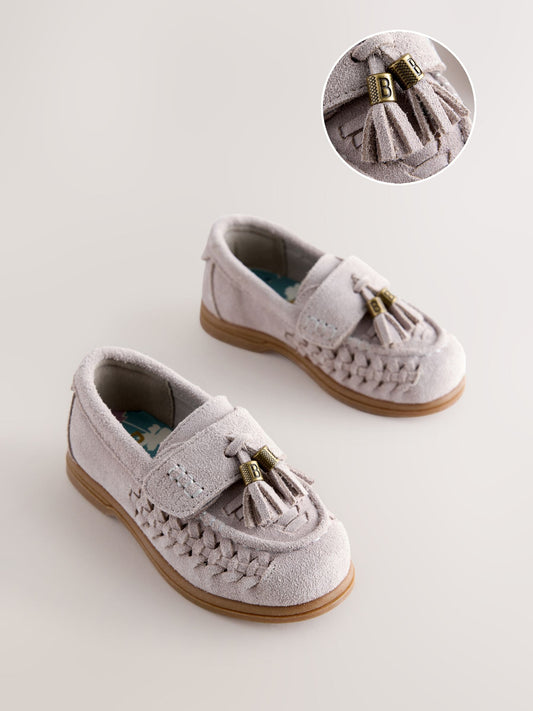 Baker by Ted Baker Stone Weave Tassle Loafers image 2