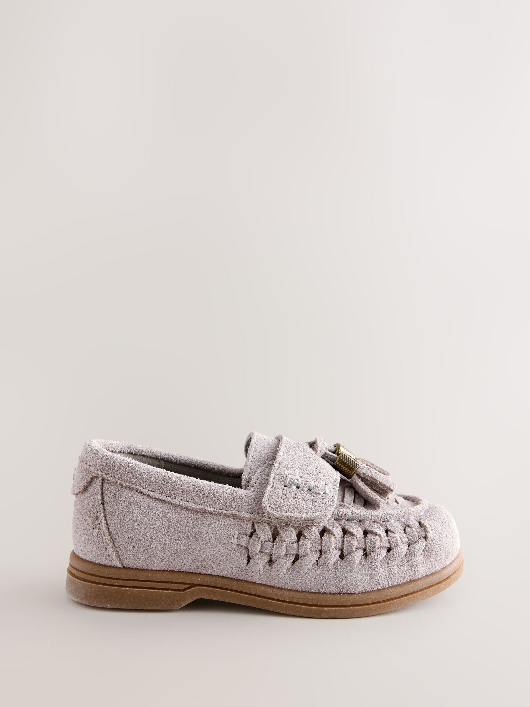 Baker by Ted Baker Stone Weave Tassle Loafers image 2