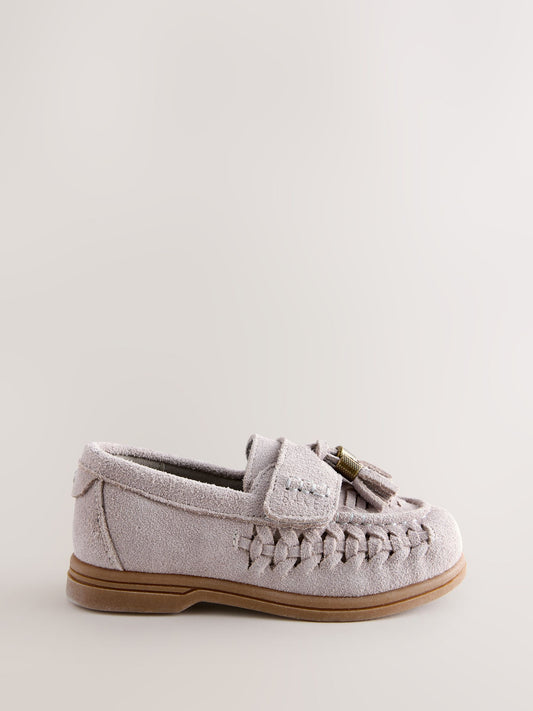 Baker by Ted Baker Stone Weave Tassle Loafers image 2