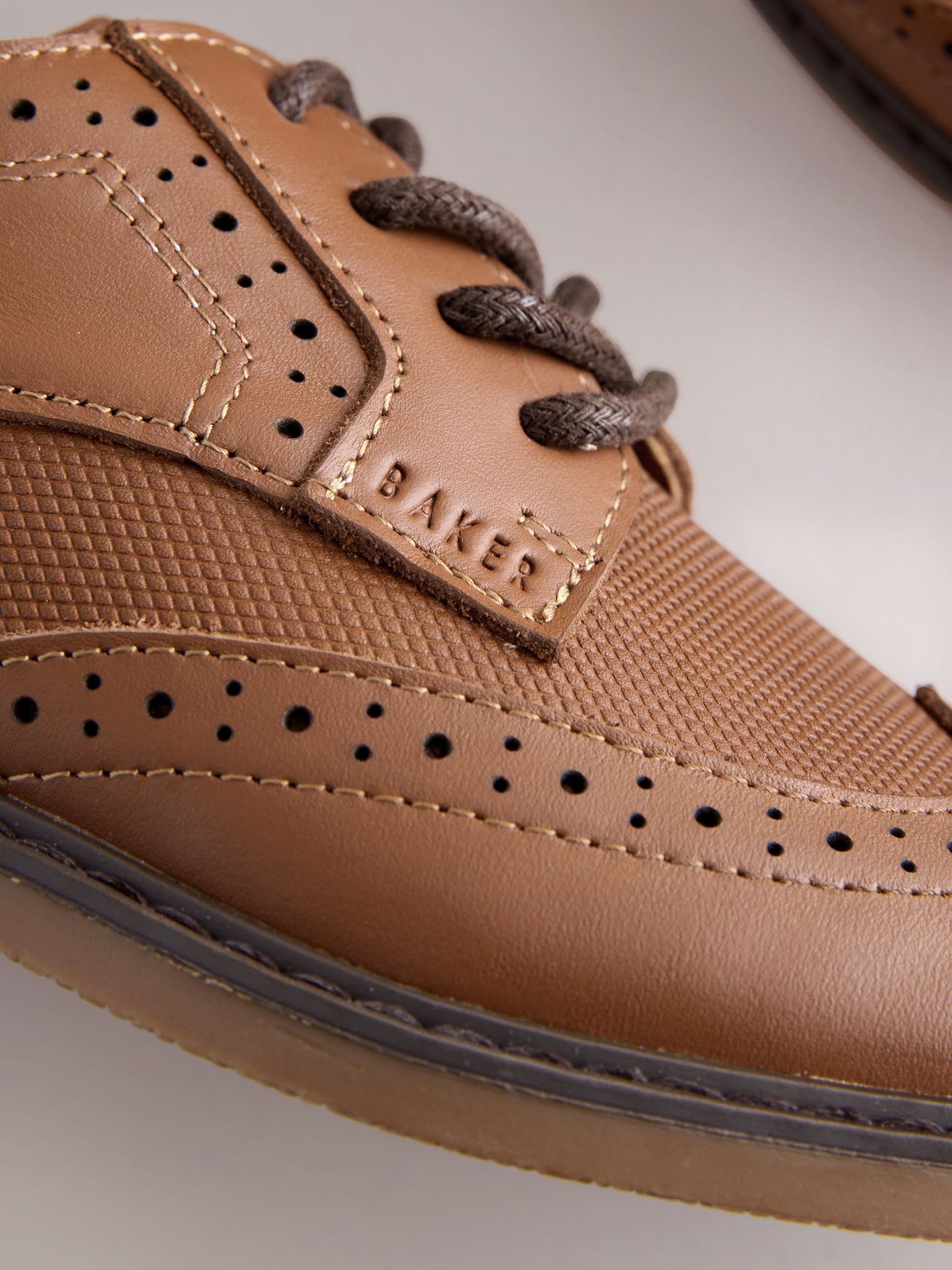 Baker by Ted Baker Smart Leather Brogues image 3