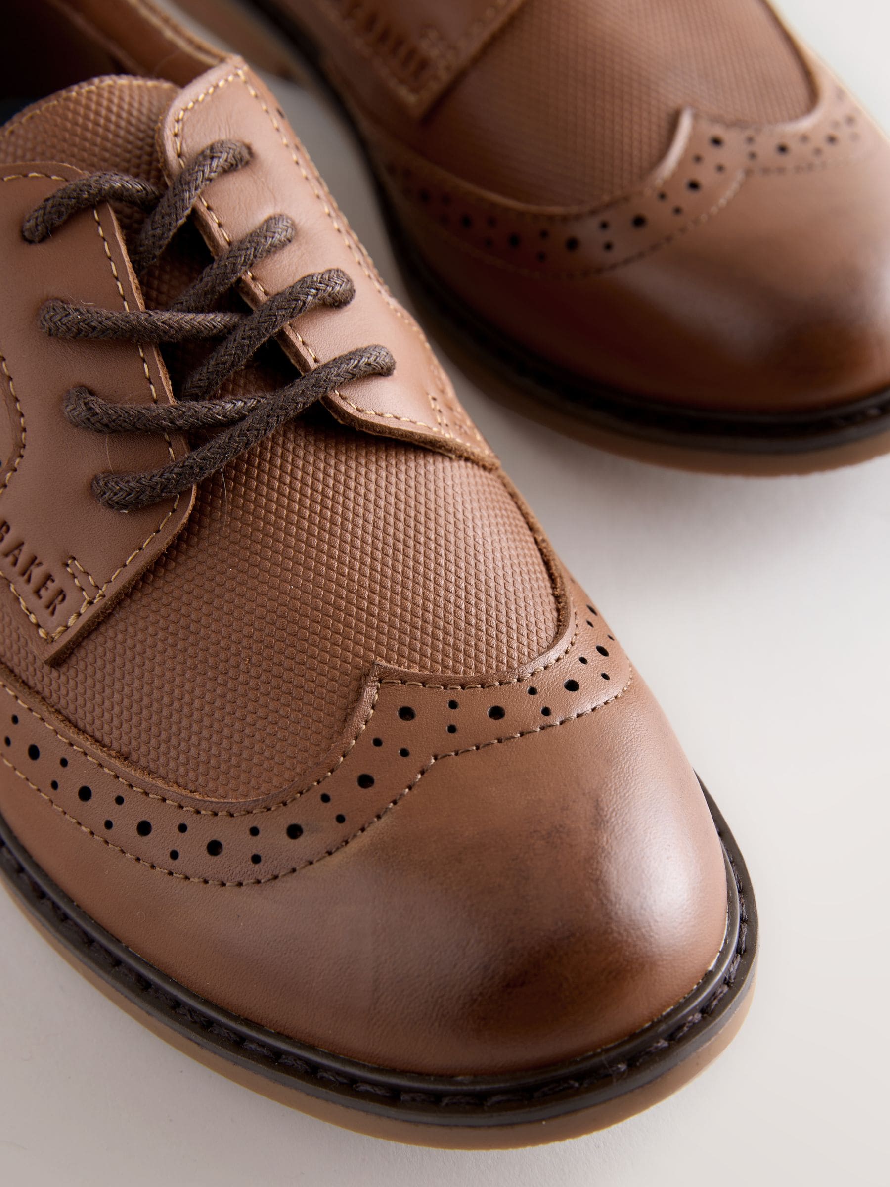 Baker by Ted Baker Smart Leather Brogues image 4