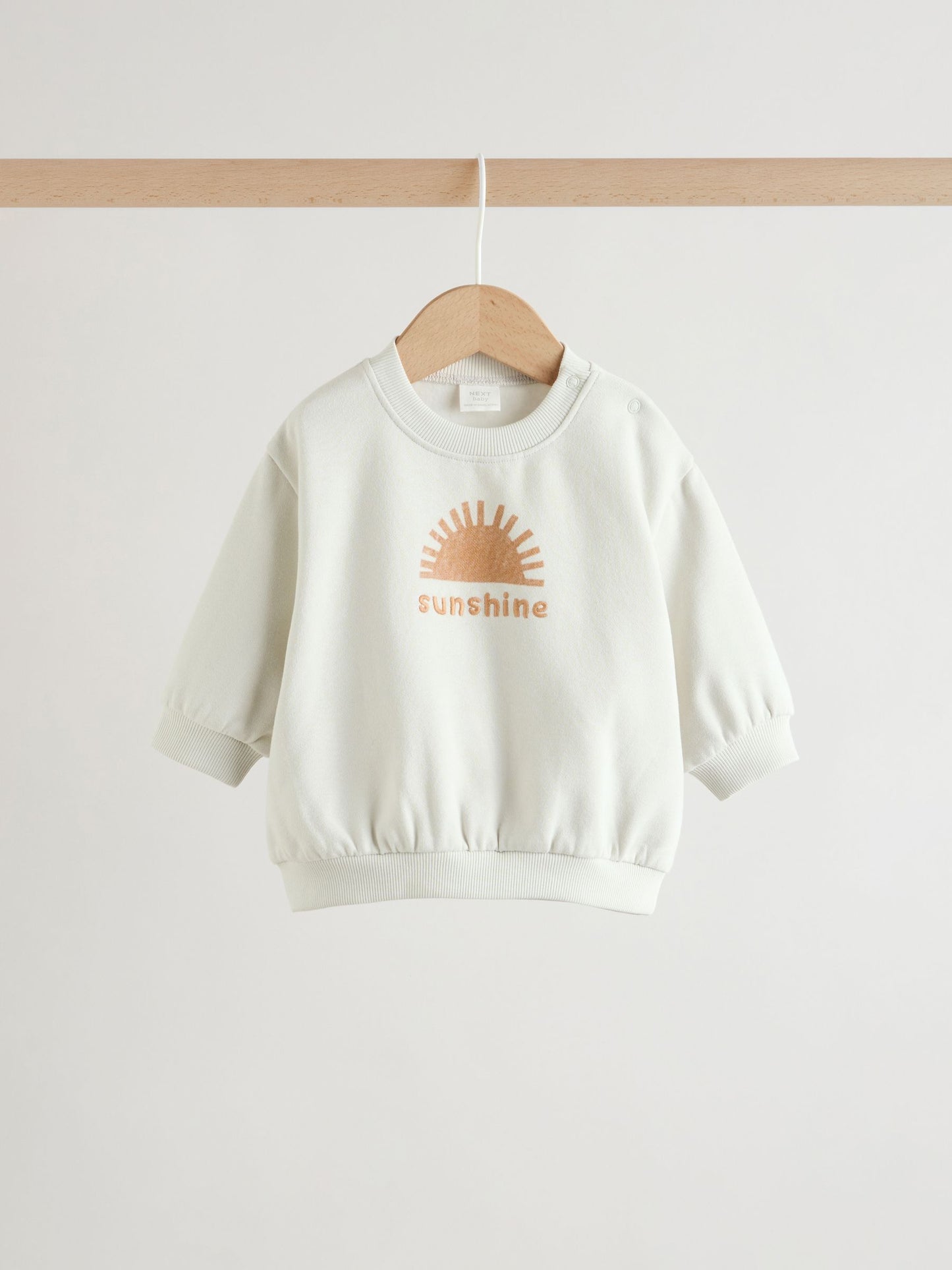 Grey/Rust Sun Sweat Top and Joggers Baby Set (0mths-2yrs) image 7