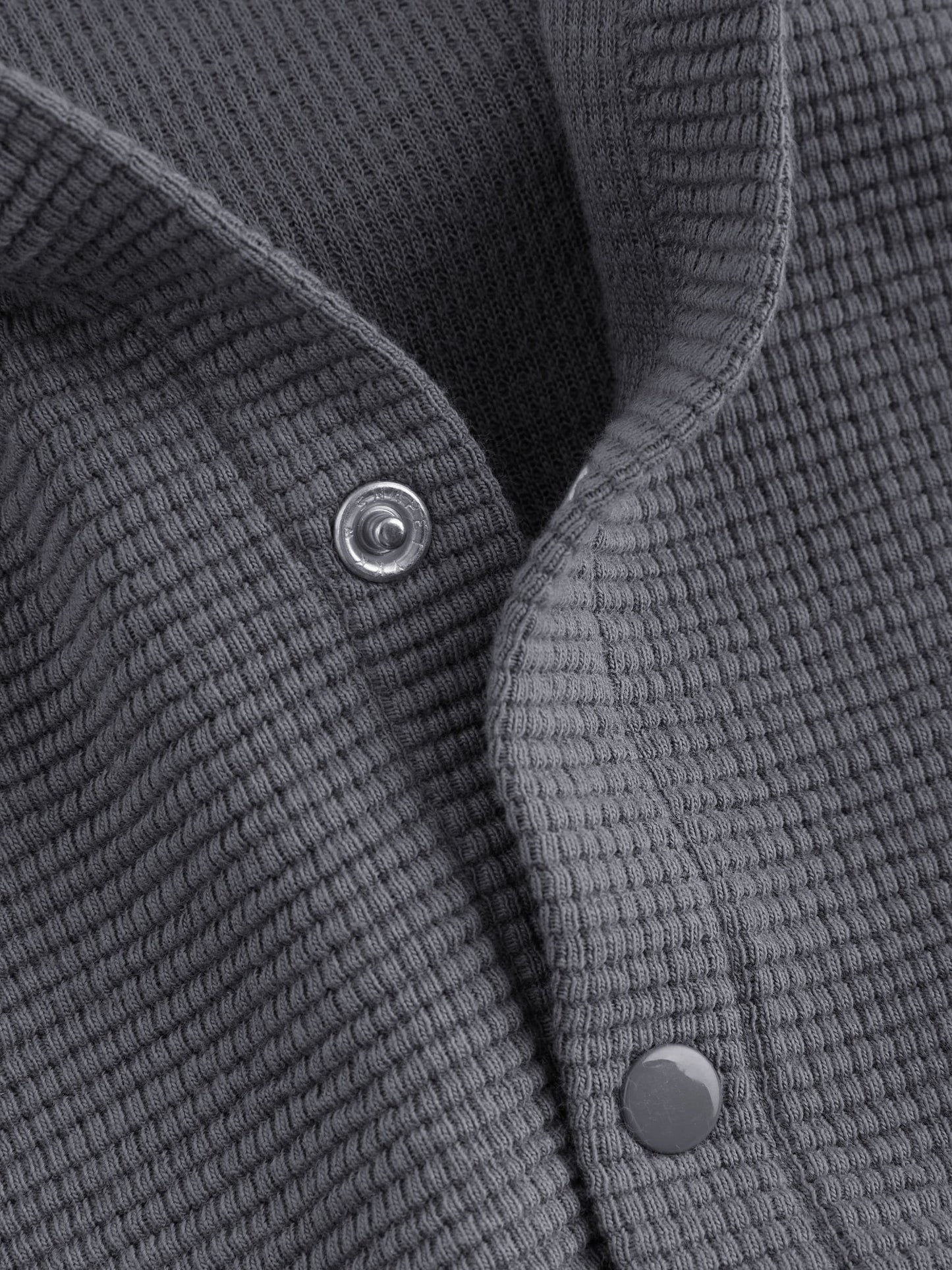 Dsiney Kidz - Charcoal Grey Lightweight Textured Jersey Baby Jacket (0mths-2yrs) image 3