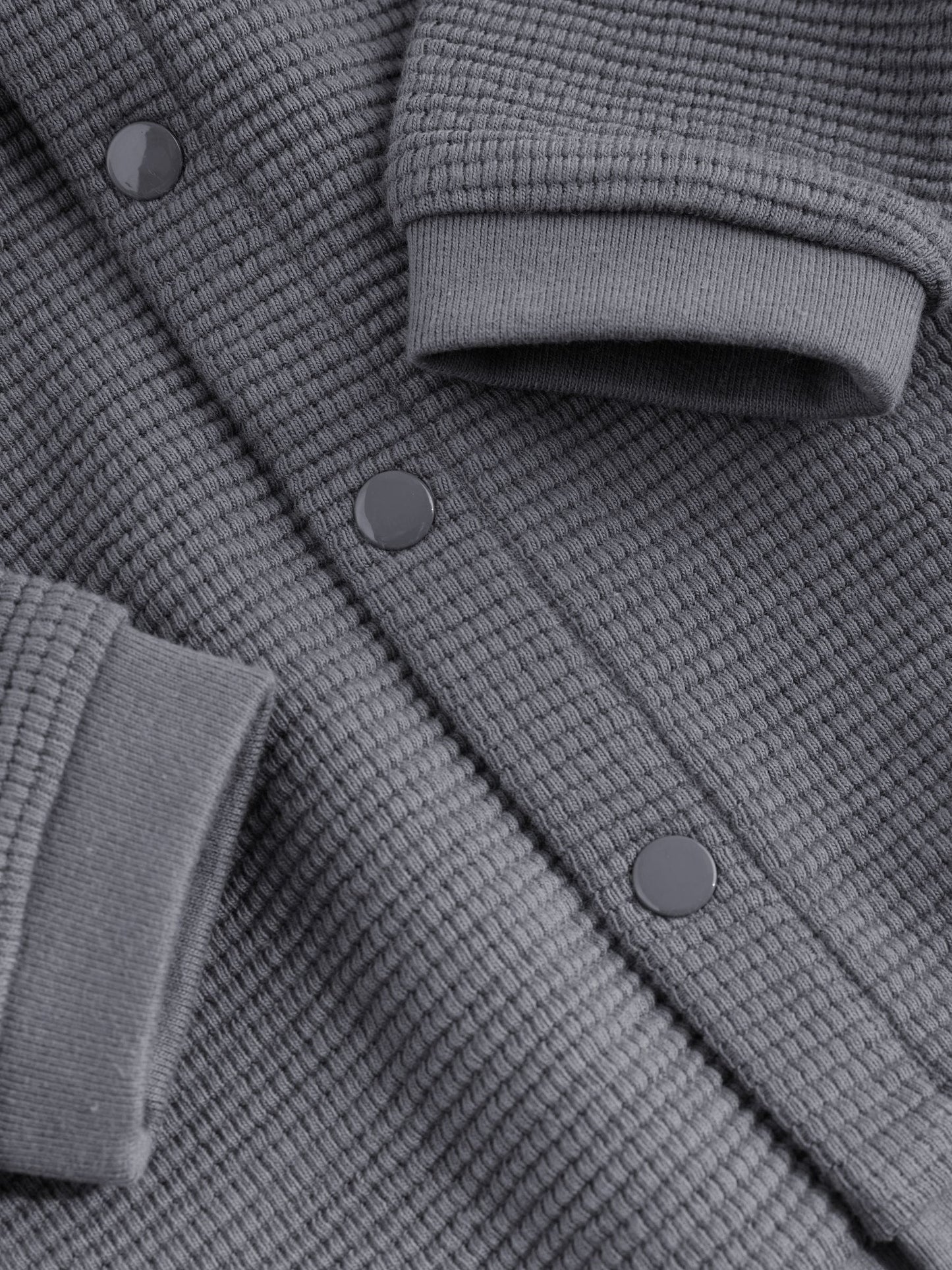 Dsiney Kidz - Charcoal Grey Lightweight Textured Jersey Baby Jacket (0mths-2yrs) image 6