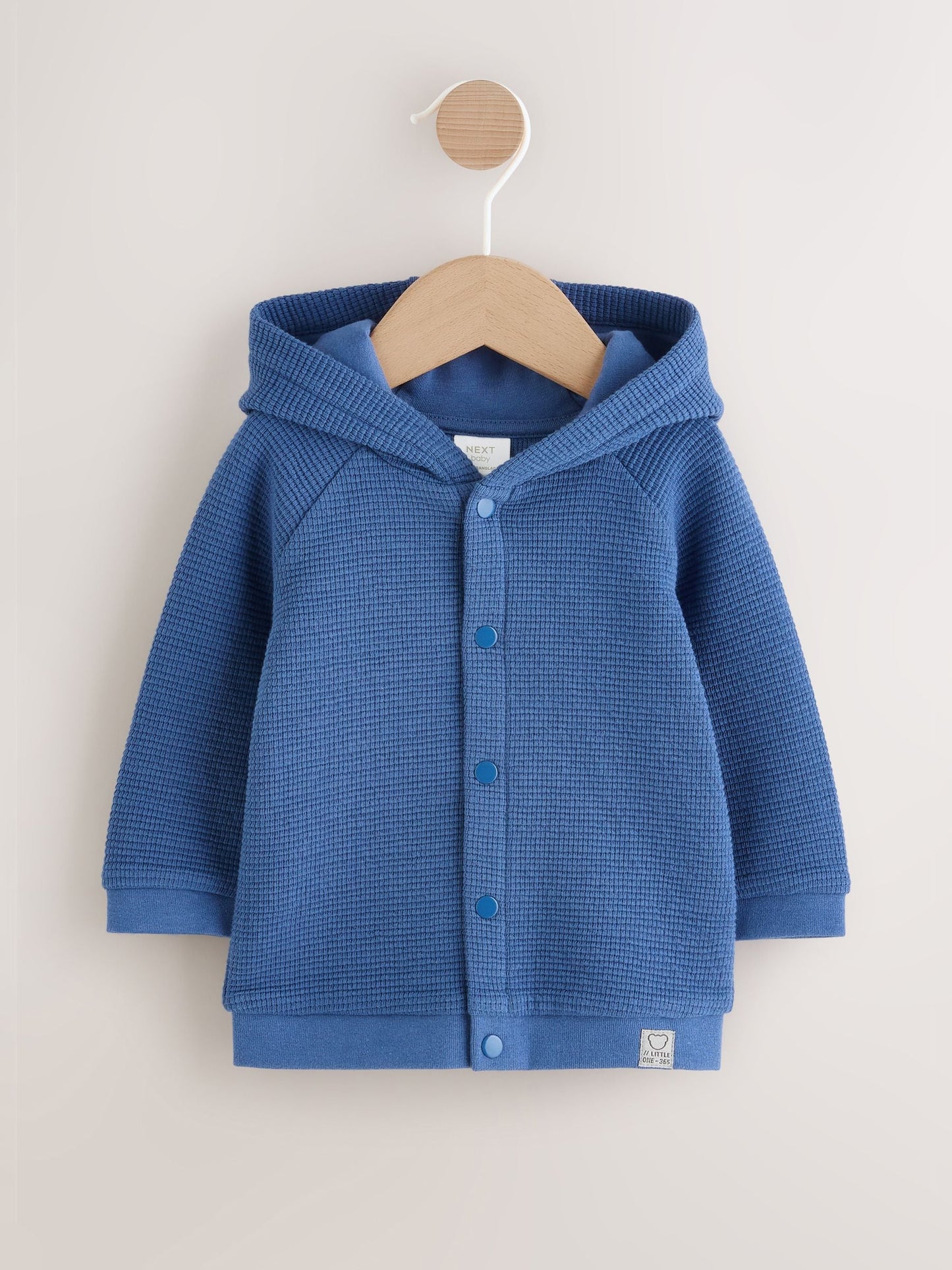 Dsiney Kidz - Blue Lightweight Textured Jersey Baby Jacket (0mths-2yrs) image 1