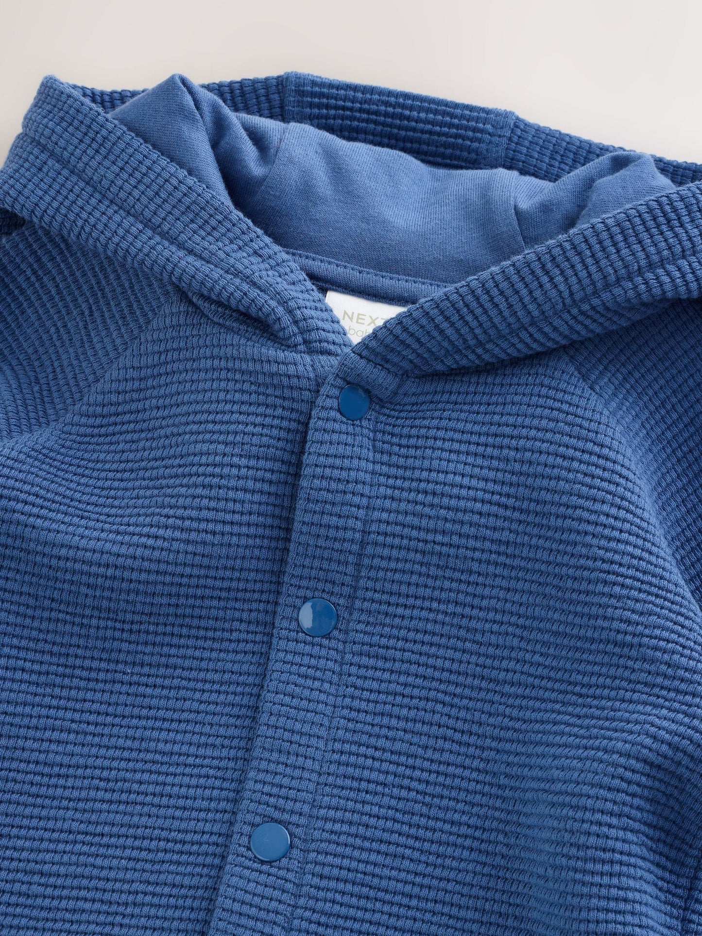 Dsiney Kidz - Blue Lightweight Textured Jersey Baby Jacket (0mths-2yrs) image 4