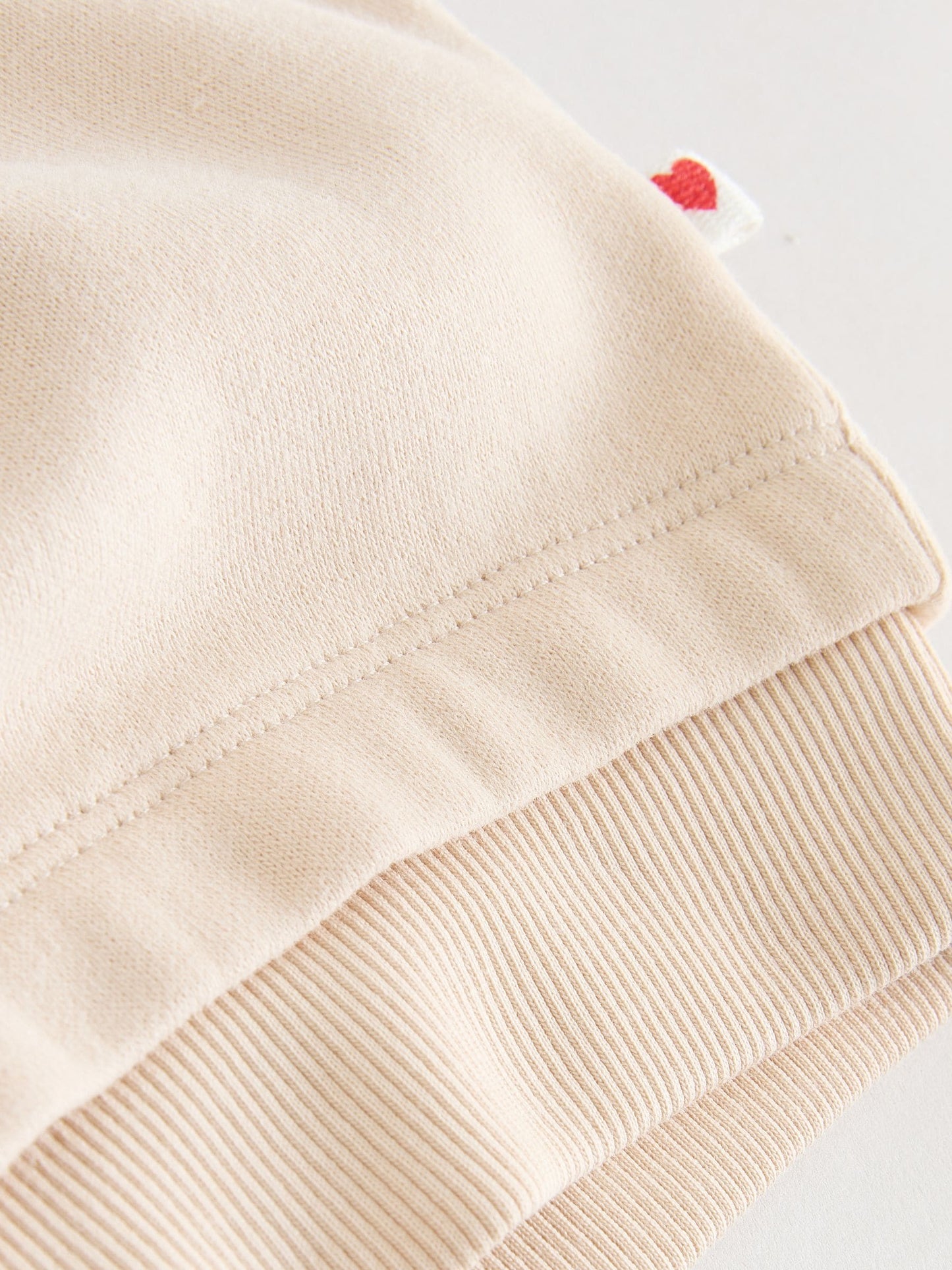Neutral/Red Heartbreaker Sweatshirt and Leggings Baby Set (0mths-2yrs) image 4