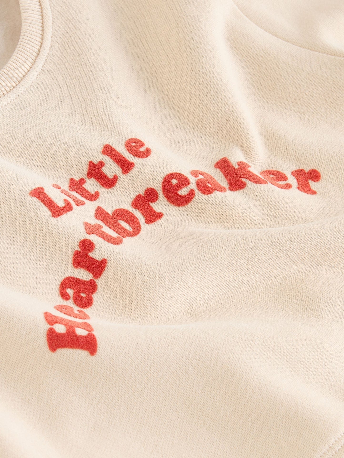 Neutral/Red Heartbreaker Sweatshirt and Leggings Baby Set (0mths-2yrs) image 6