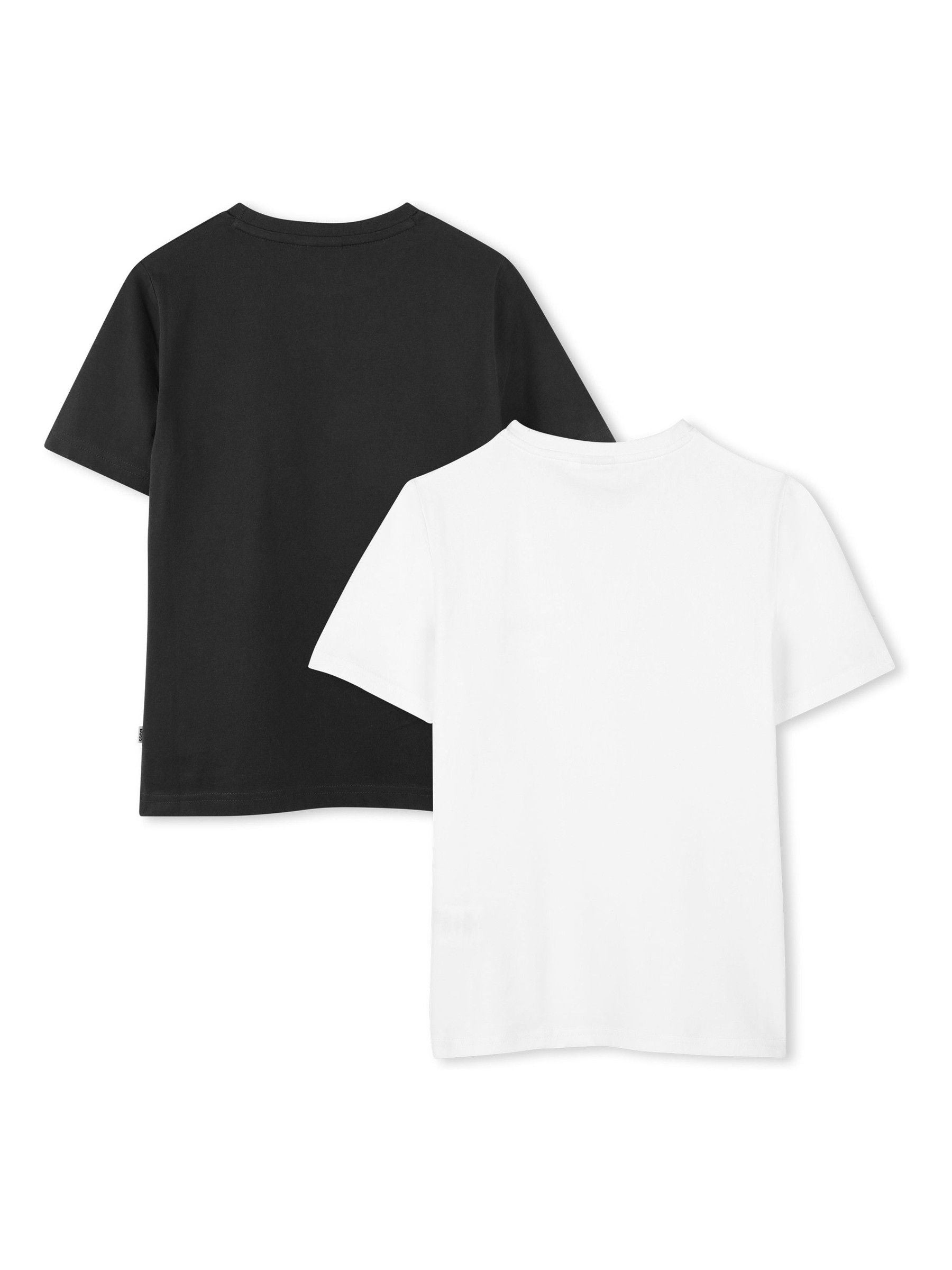Dsiney Kidz - BOSS Black 2 Pack Logo Crew Neck Short Sleeve T-Shirts image 2