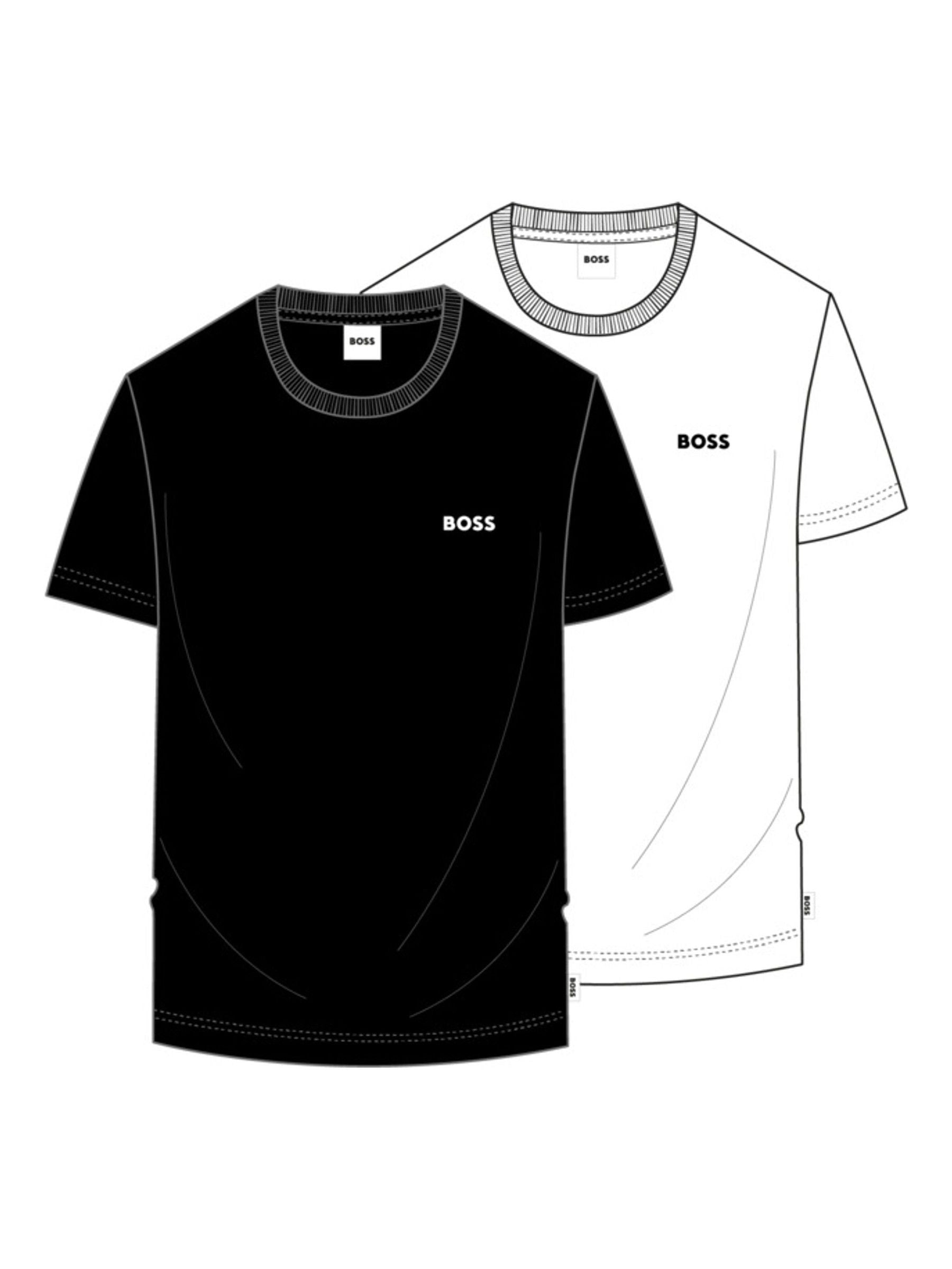 Dsiney Kidz - BOSS Black 2 Pack Logo Crew Neck Short Sleeve T-Shirts image 4