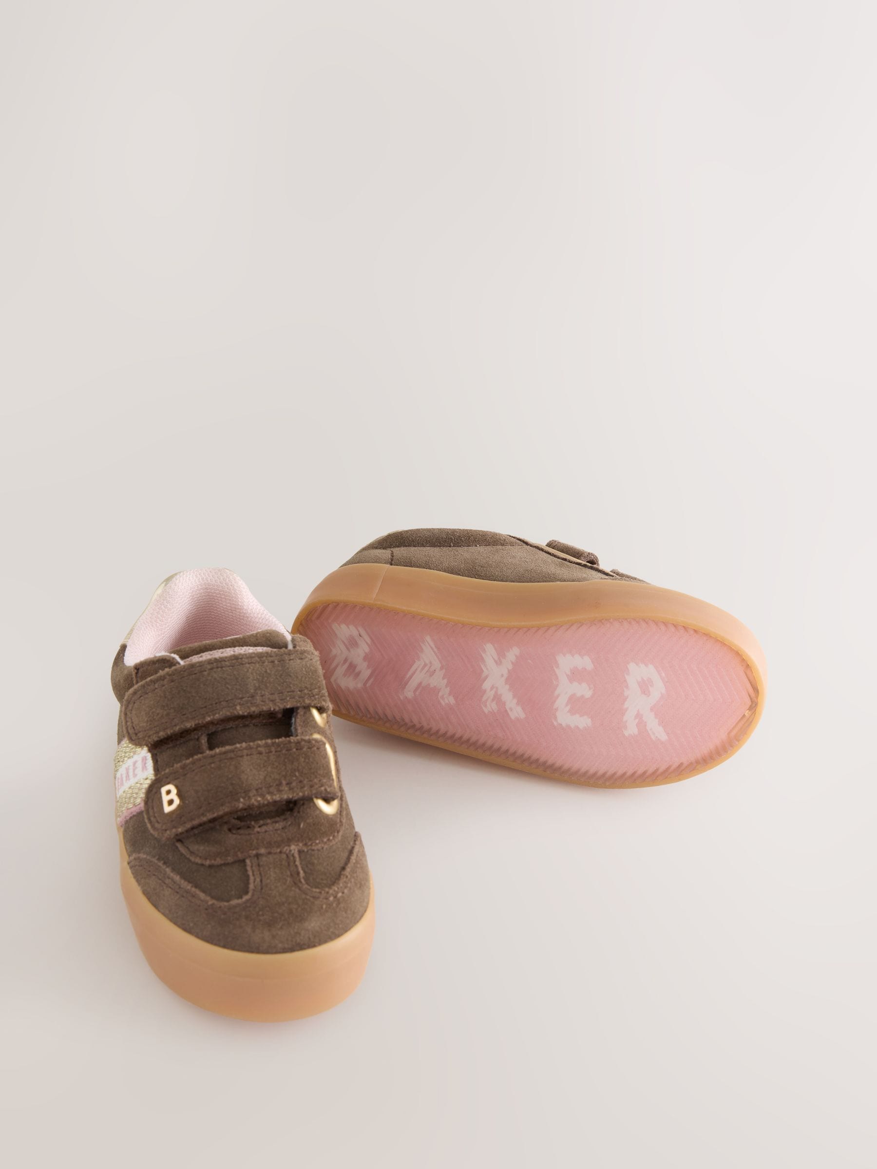 Baker by Ted Baker Tape Trainers with Gum Sole image 3