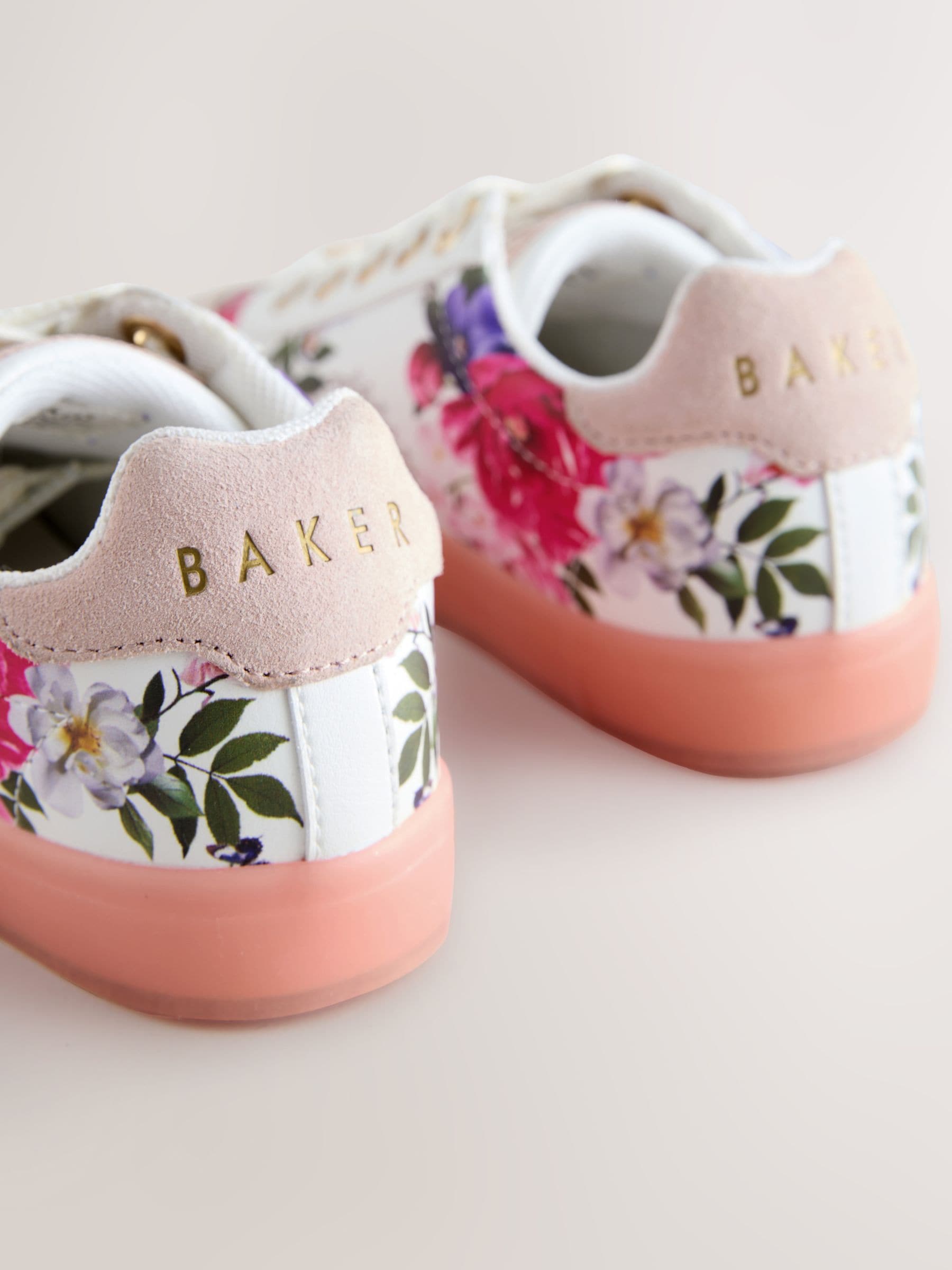 Baker by Ted Baker Tape Trainers with Gum Sole image 7