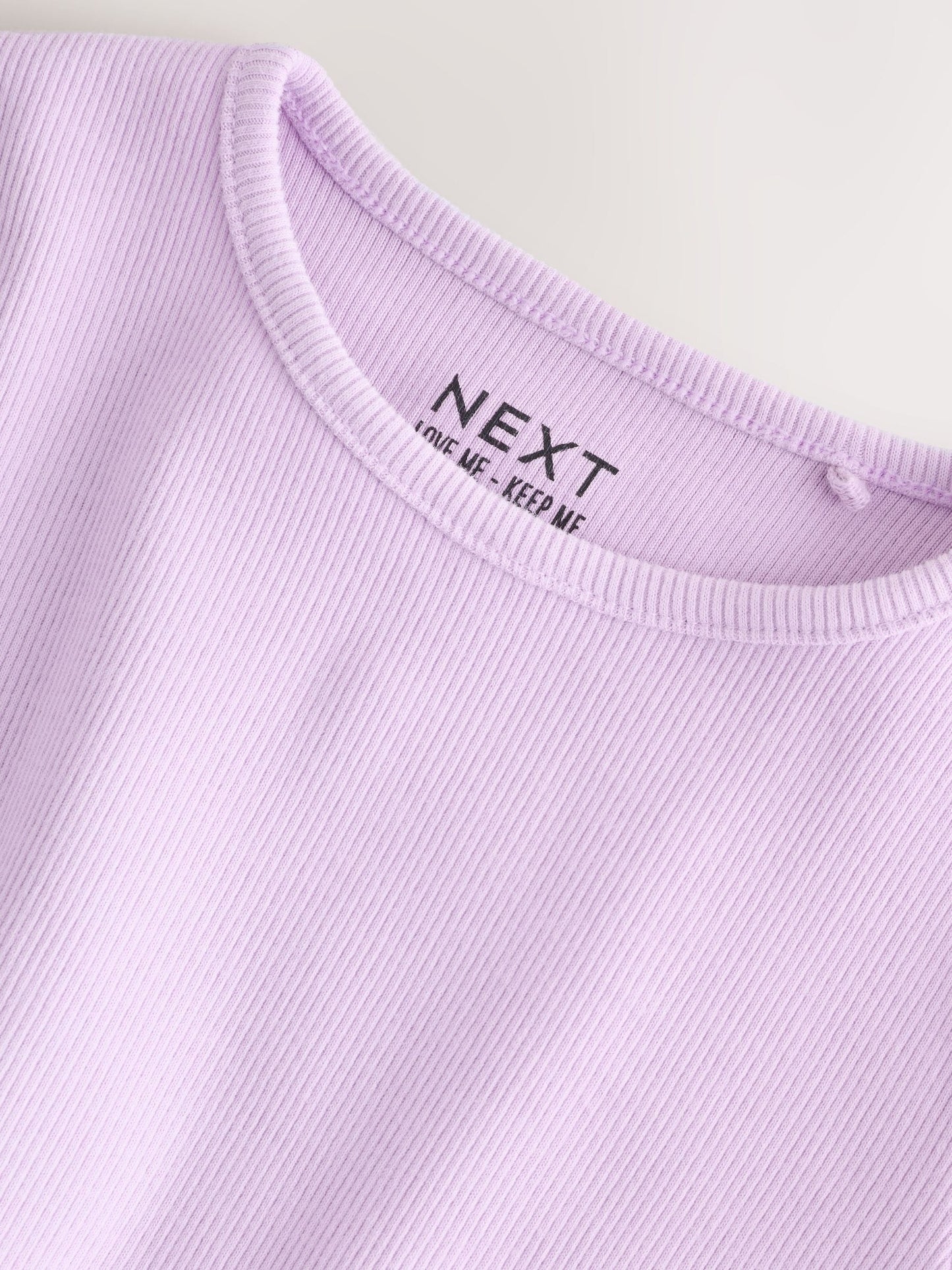 Dsiney Kidz - Lilac Purple Rib Long Sleeve T-Shirt (3mths-7yrs) image 7