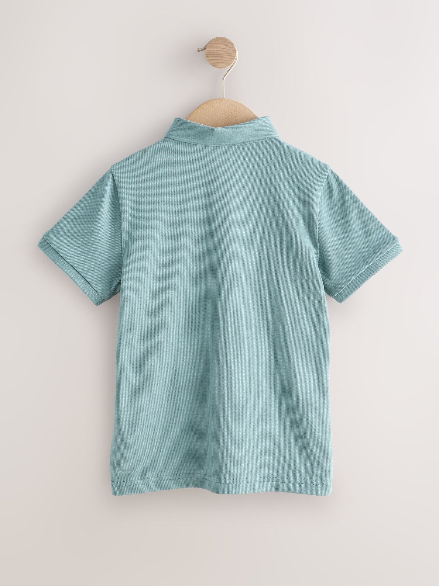 Dsiney Kidz - Light Blue/Navy/Mineral Short Sleeve Polo Shirts 3 Pack (3-16yrs) image 3