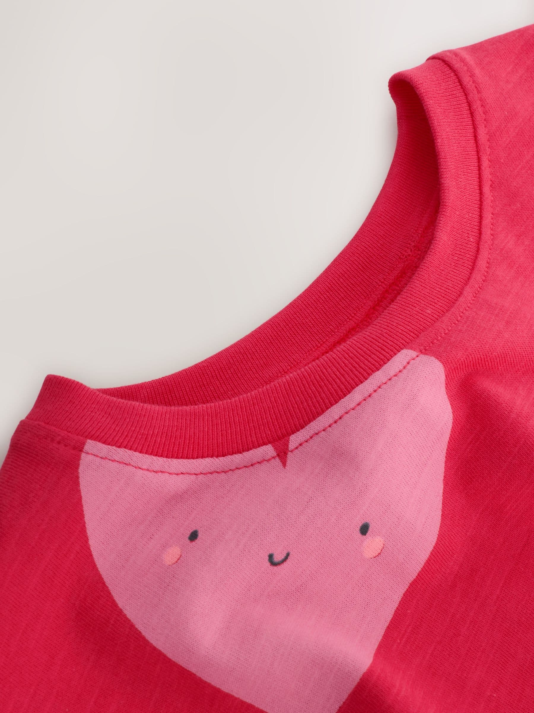 Red Heart Short Sleeve Peplum T-Shirt (3mths-7yrs) image 7