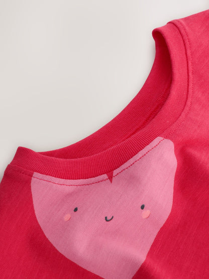 Red Heart Short Sleeve Peplum T-Shirt (3mths-7yrs) image 7