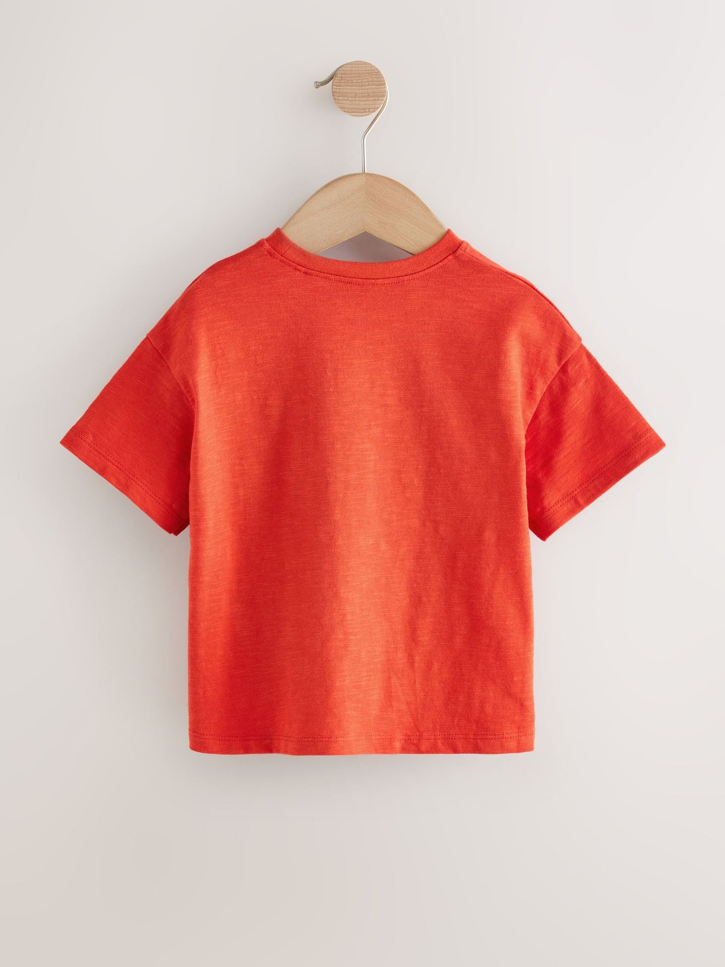 Red Gingham Short Sleeve Pocket T Shirt (3mths-7yrs) image 5