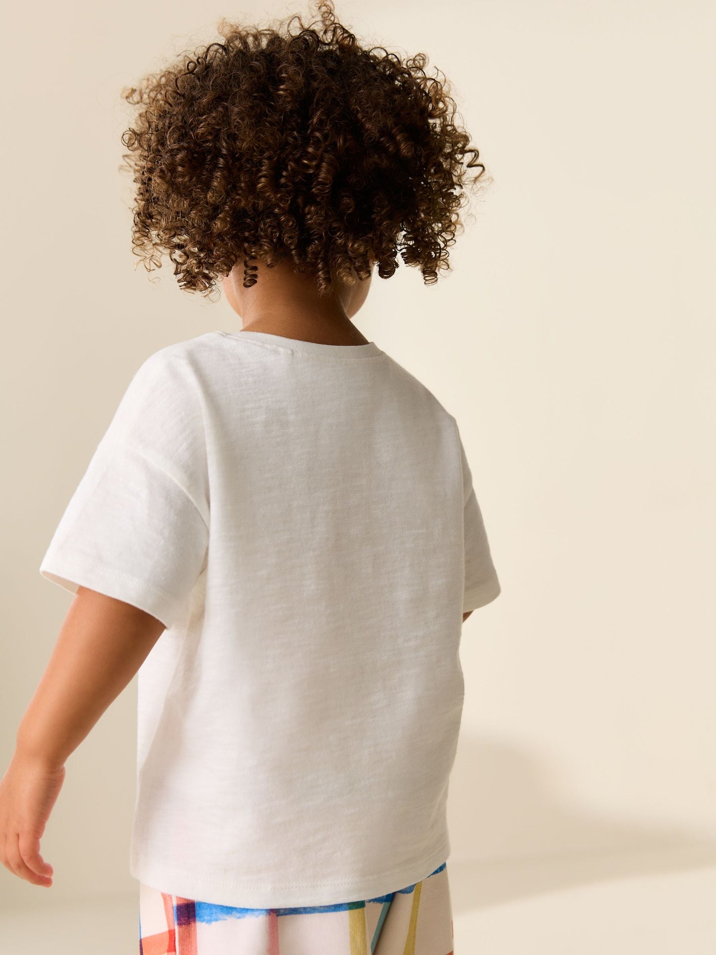 White Short Sleeve Pocket T-Shirt (3mths-7yrs) image 3