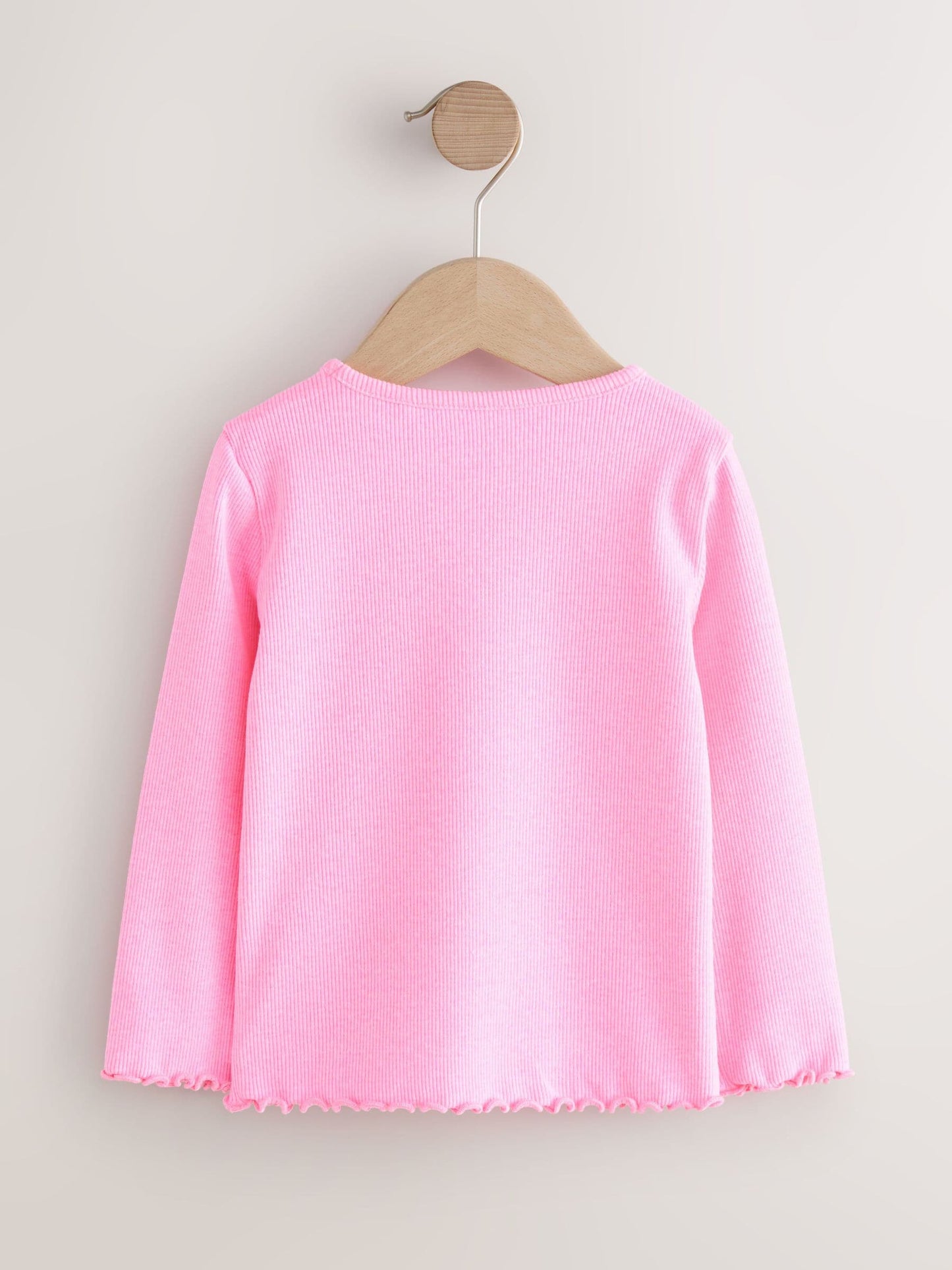 Dsiney Kidz - Pink Rib Long Sleeve T-Shirt (3mths-7yrs) image 6