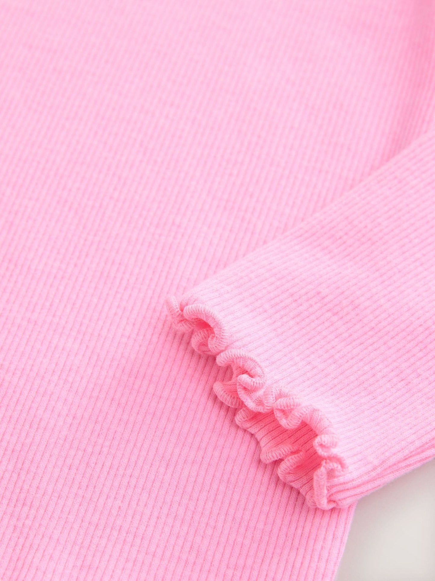Dsiney Kidz - Pink Rib Long Sleeve T-Shirt (3mths-7yrs) image 8