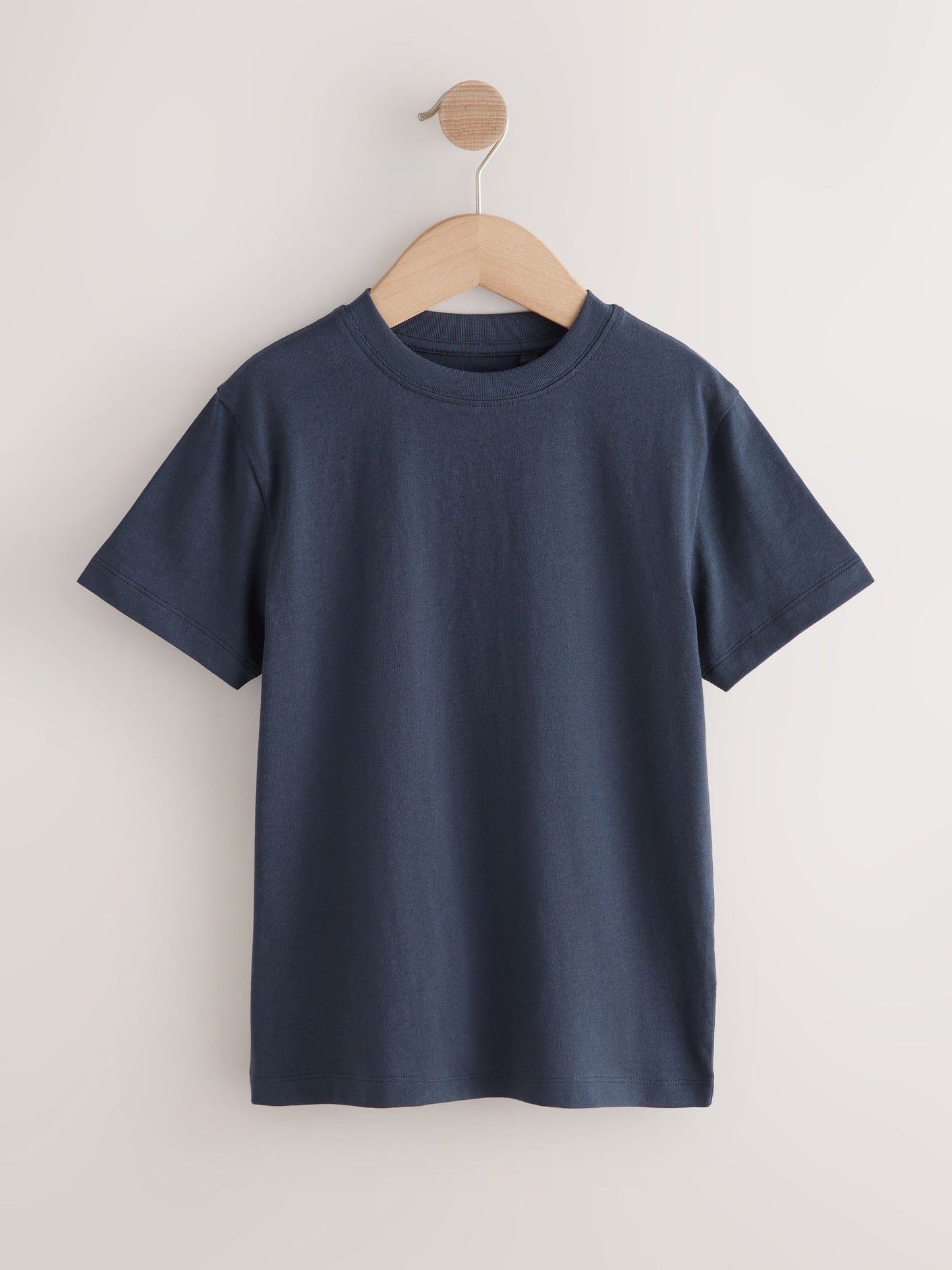 Dsiney Kidz - Navy/Mid Blue/Charcoal/Light Blue Regular Fit Short Sleeves T-Shirts 4 Pack (3-16yrs) image 4