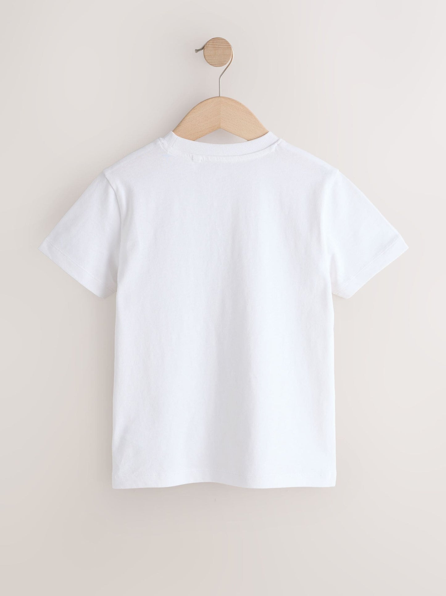Dsiney Kidz - Black/White/Grey/Khaki Regular Fit Short Sleeves T-Shirts 4 Pack (3-16yrs) image 3