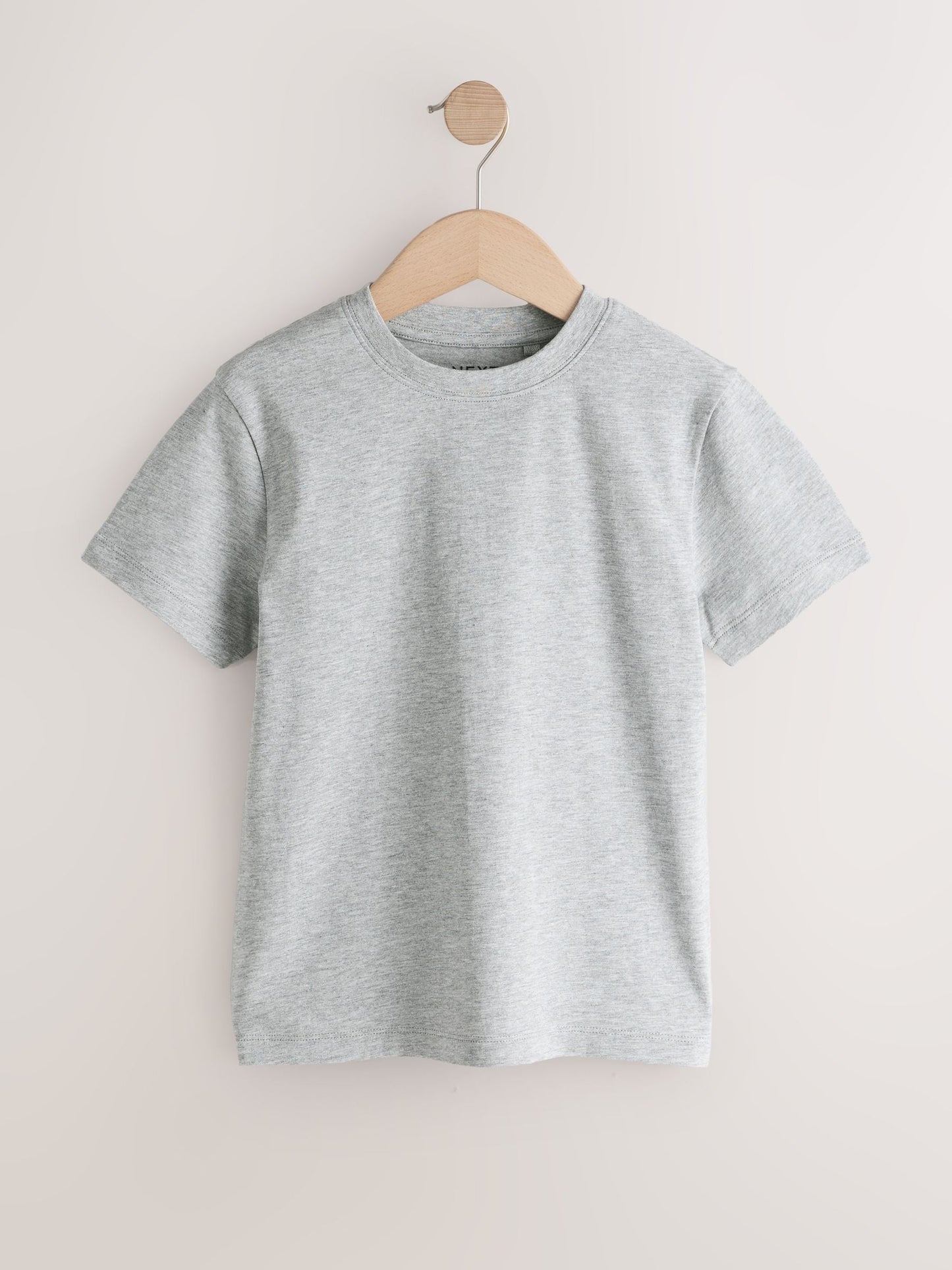 Dsiney Kidz - Black/White/Grey/Khaki Regular Fit Short Sleeves T-Shirts 4 Pack (3-16yrs) image 4