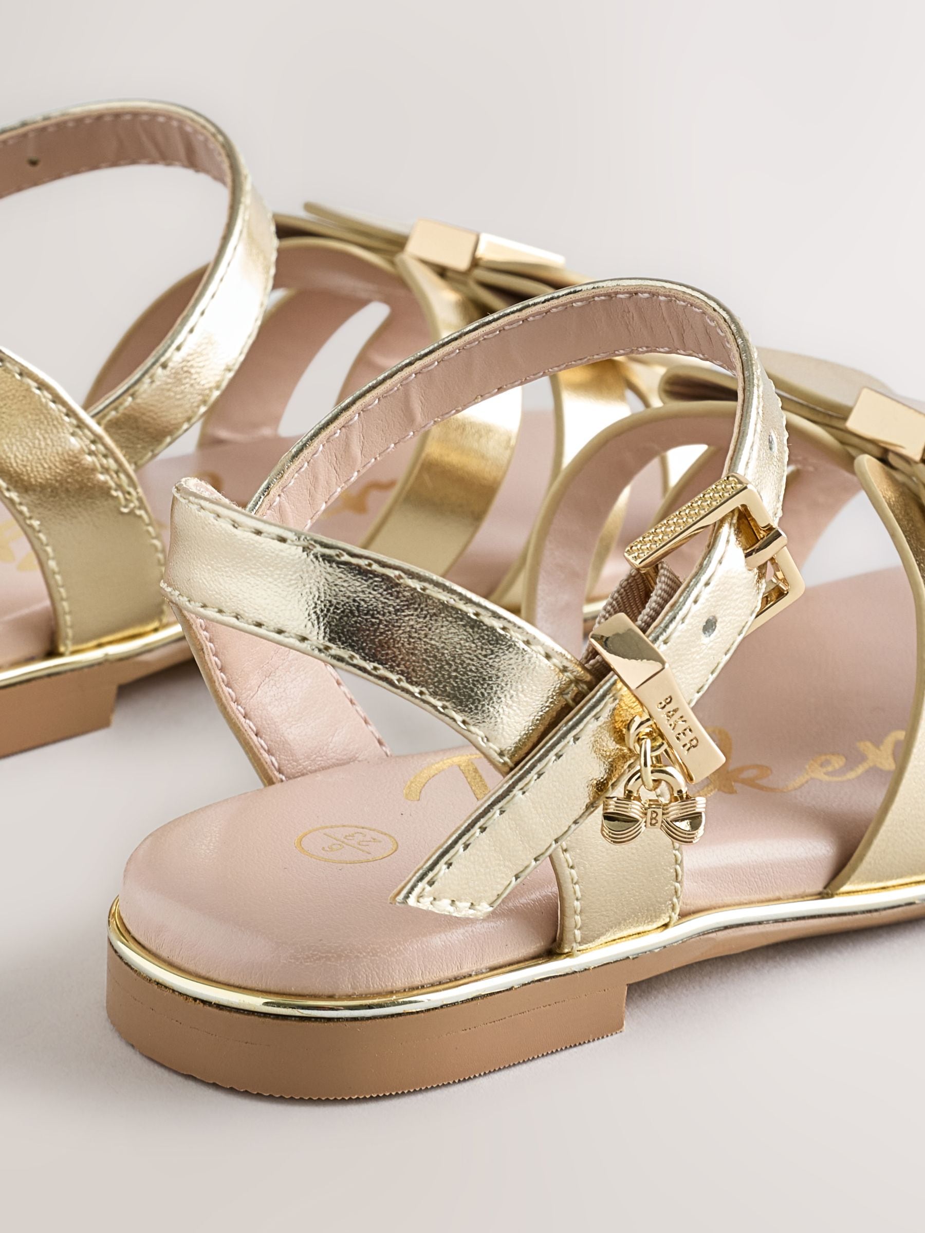 Baker by Ted Baker Fisherman Sandals with Bow image 3
