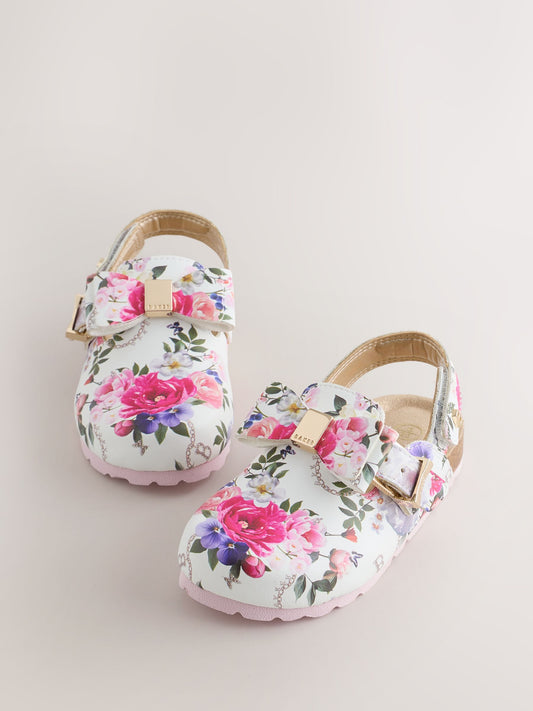 Baker by Ted Baker Bow Mocassin Mule Clog Sandals image 1