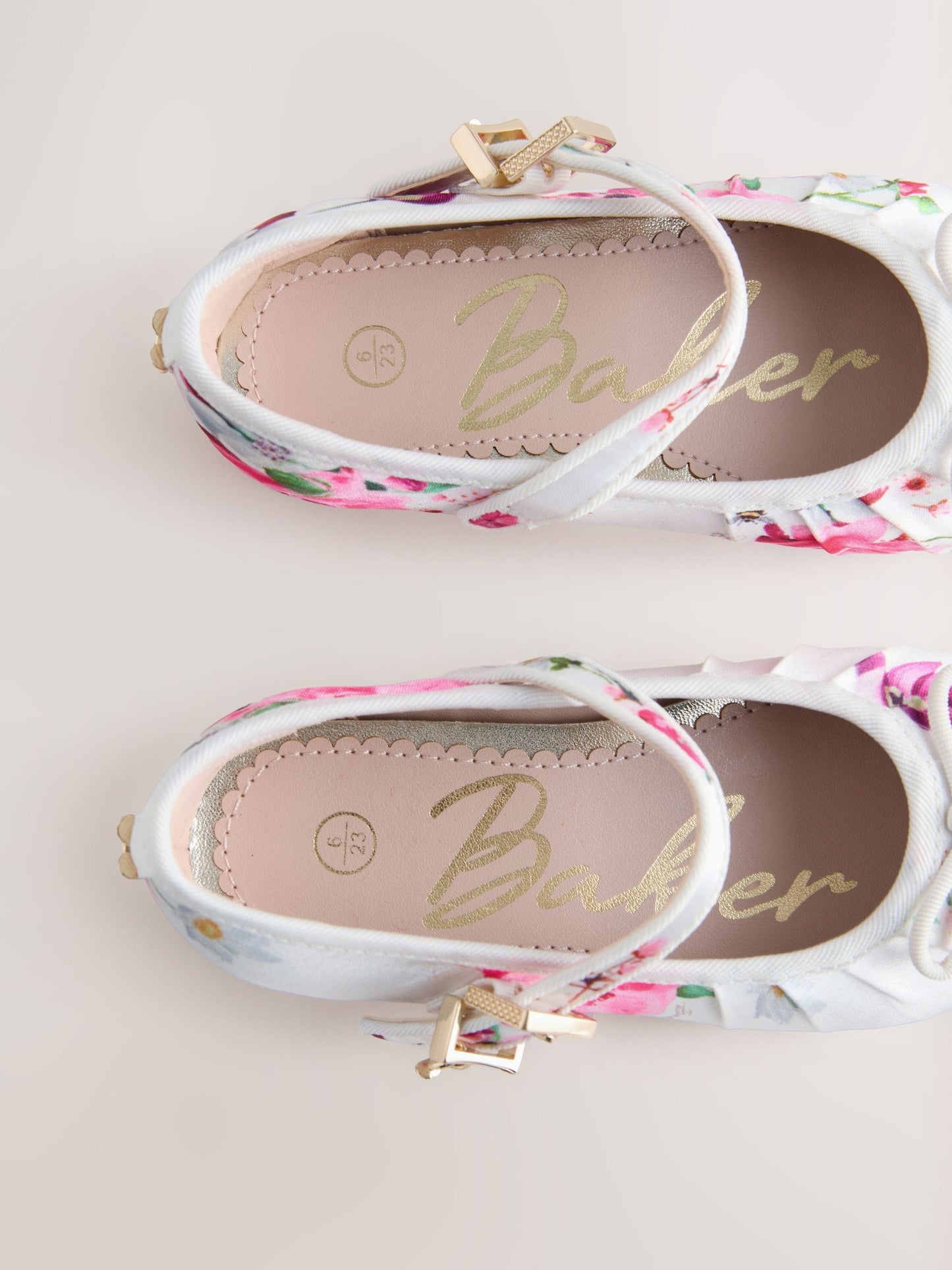 Baker by Ted Baker Floral Satin Mary Jane Occasion Shoes image 6