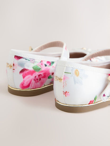 Baker by Ted Baker Floral Satin Mary Jane Occasion Shoes image 7