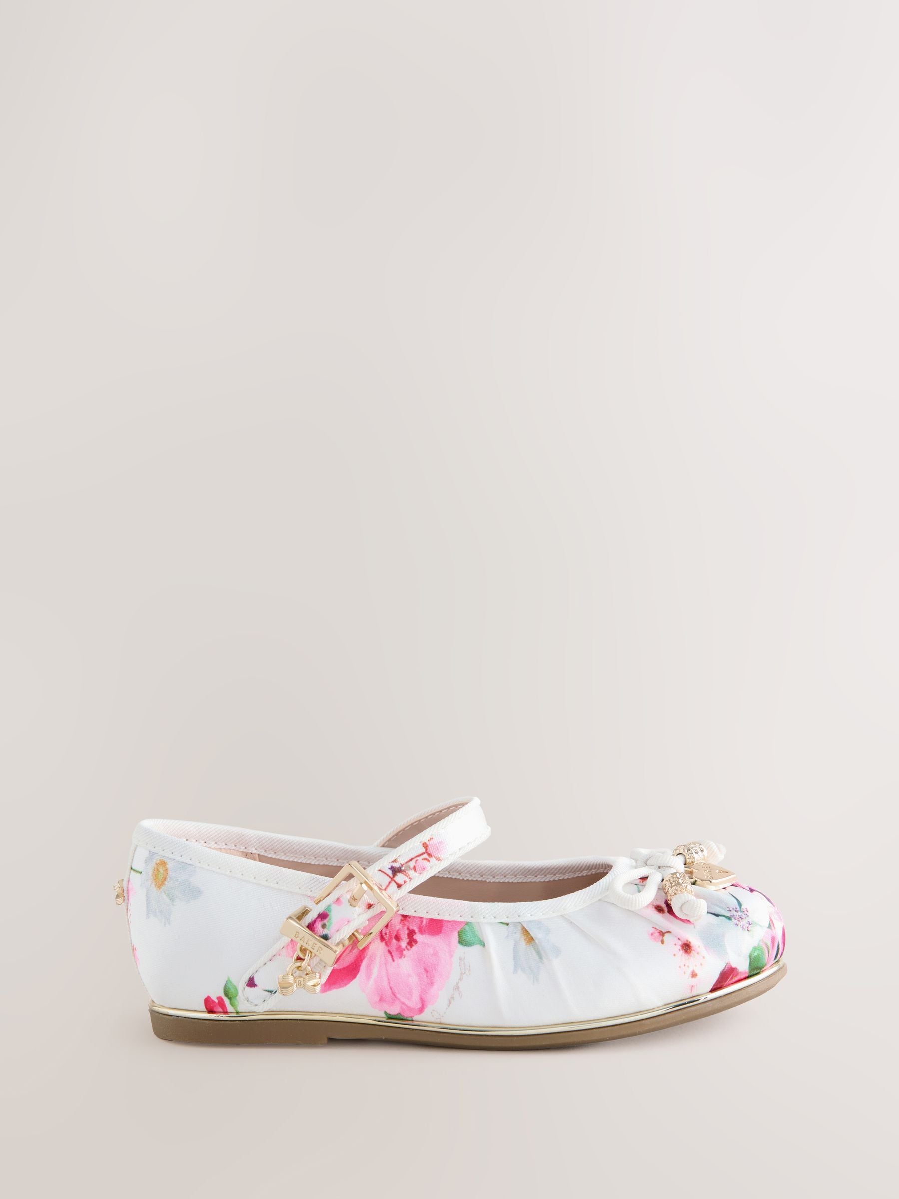 Baker by Ted Baker Floral Satin Mary Jane Occasion Shoes image 8