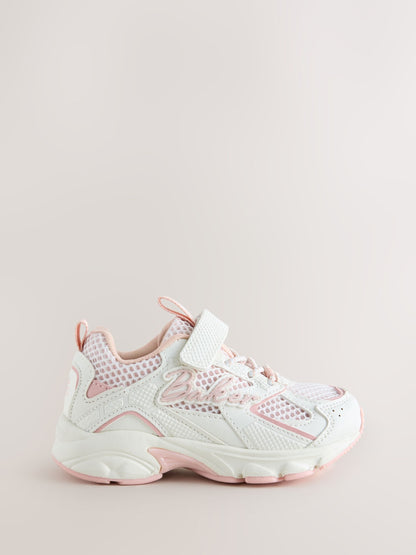 Baker by Ted Baker Pink Sporty Mesh Chunky Trainers image 1