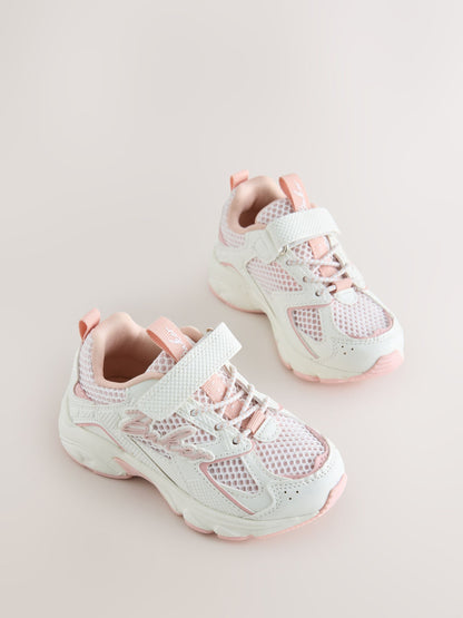 Baker by Ted Baker Pink Sporty Mesh Chunky Trainers image 2