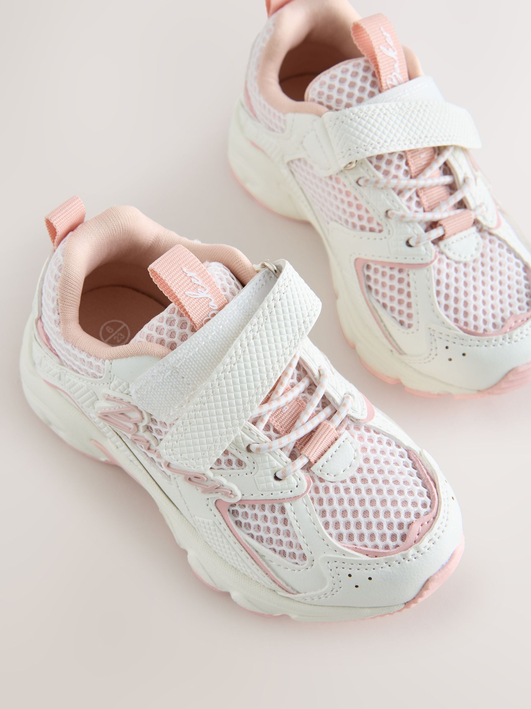 Baker by Ted Baker Pink Sporty Mesh Chunky Trainers image 4