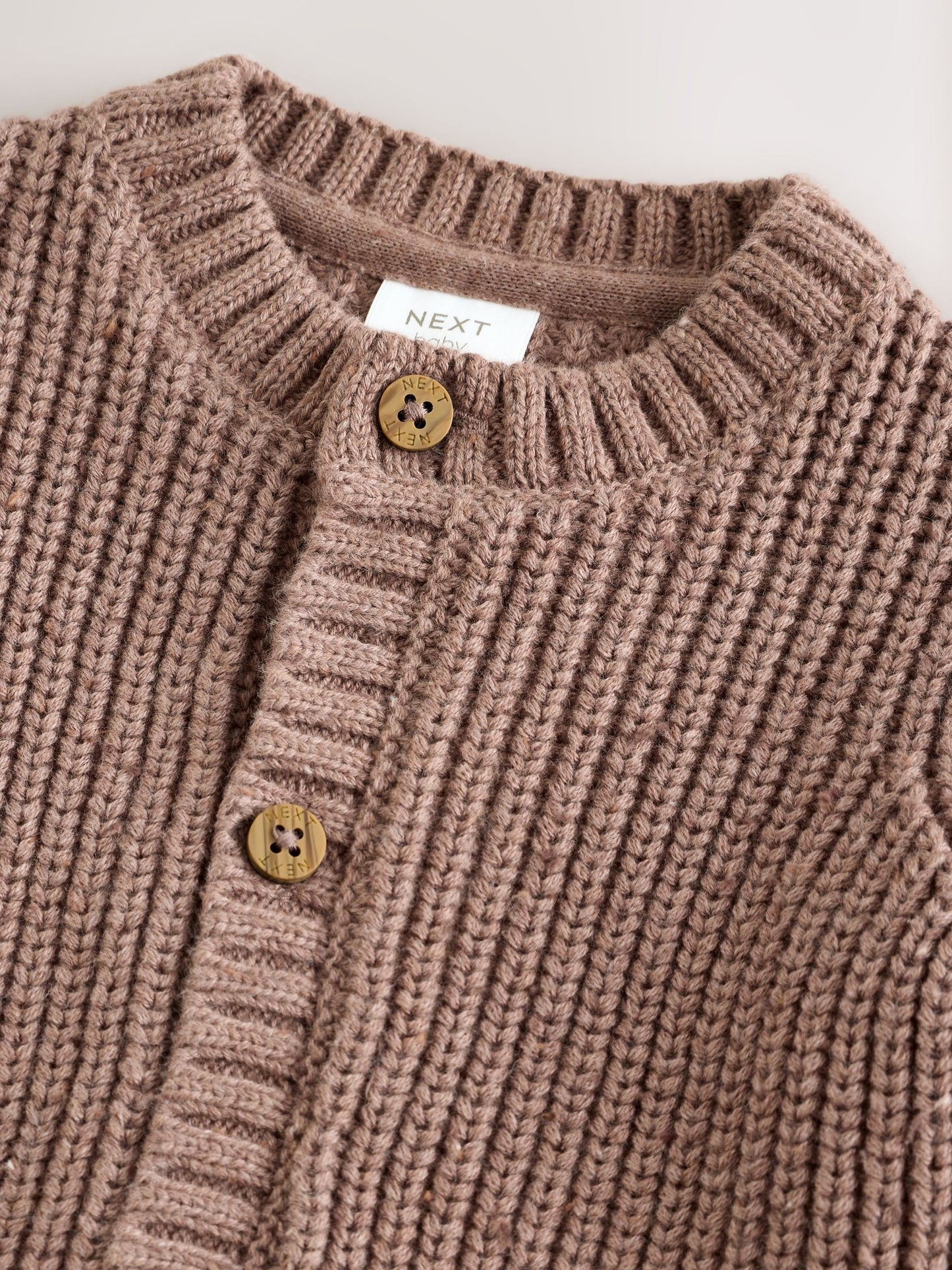 Dsiney Kidz - Brown Baby Bear Knitted Embroidered Baby Cardigan image 4