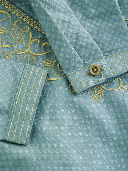 Green Baby Occasion Romper (0mths-2yrs) image 5