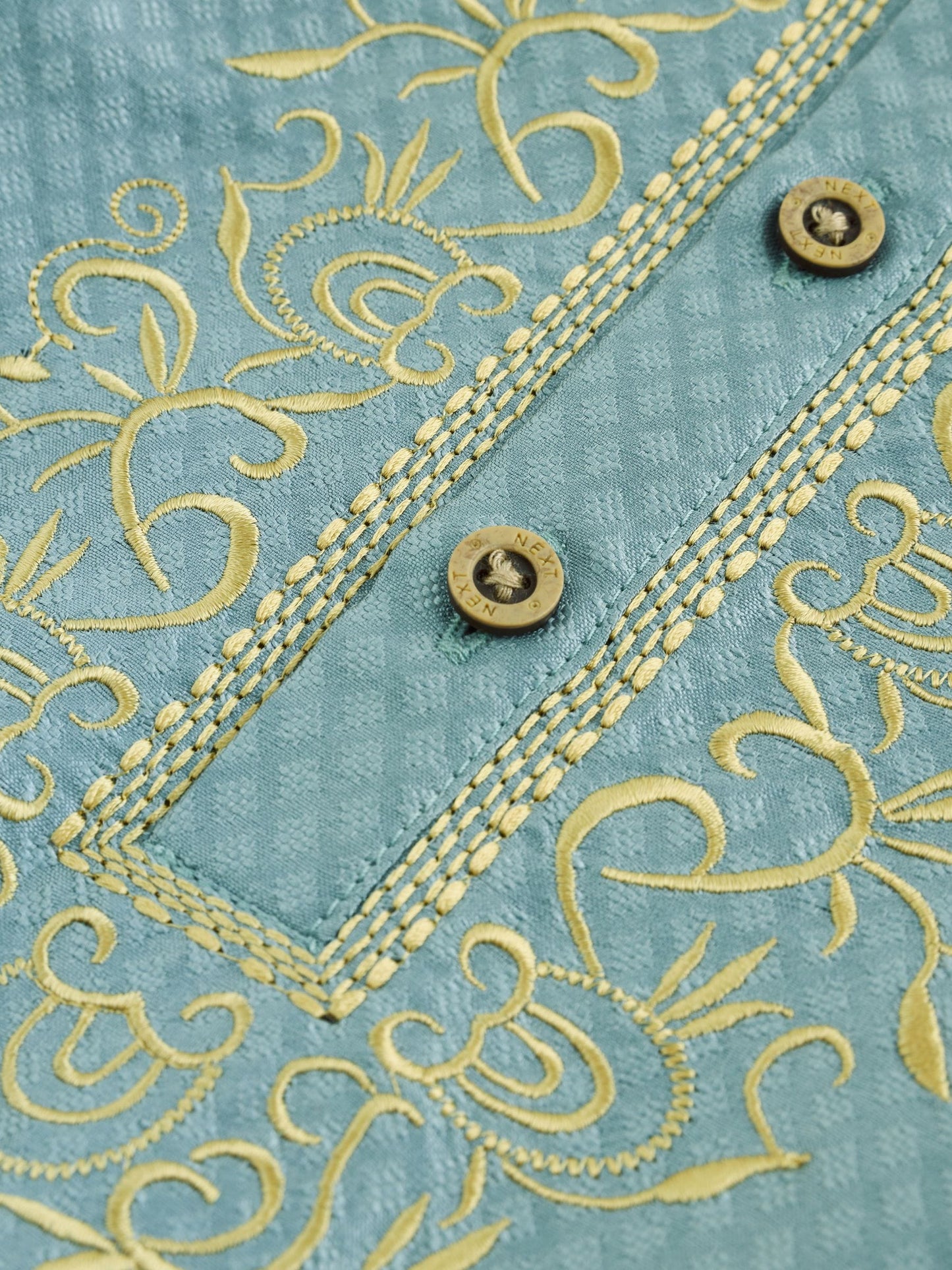 Green Baby Occasion Romper (0mths-2yrs) image 6